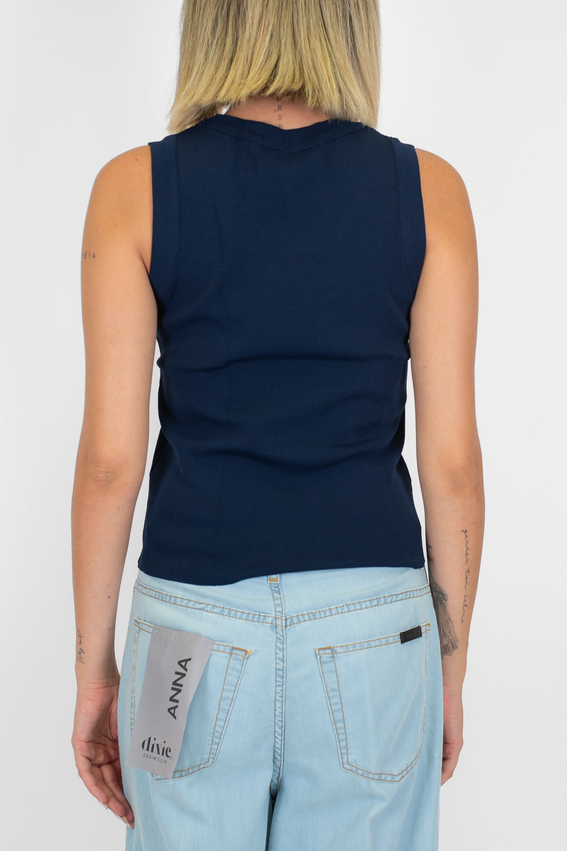 Tensione in - Canotta in maglia