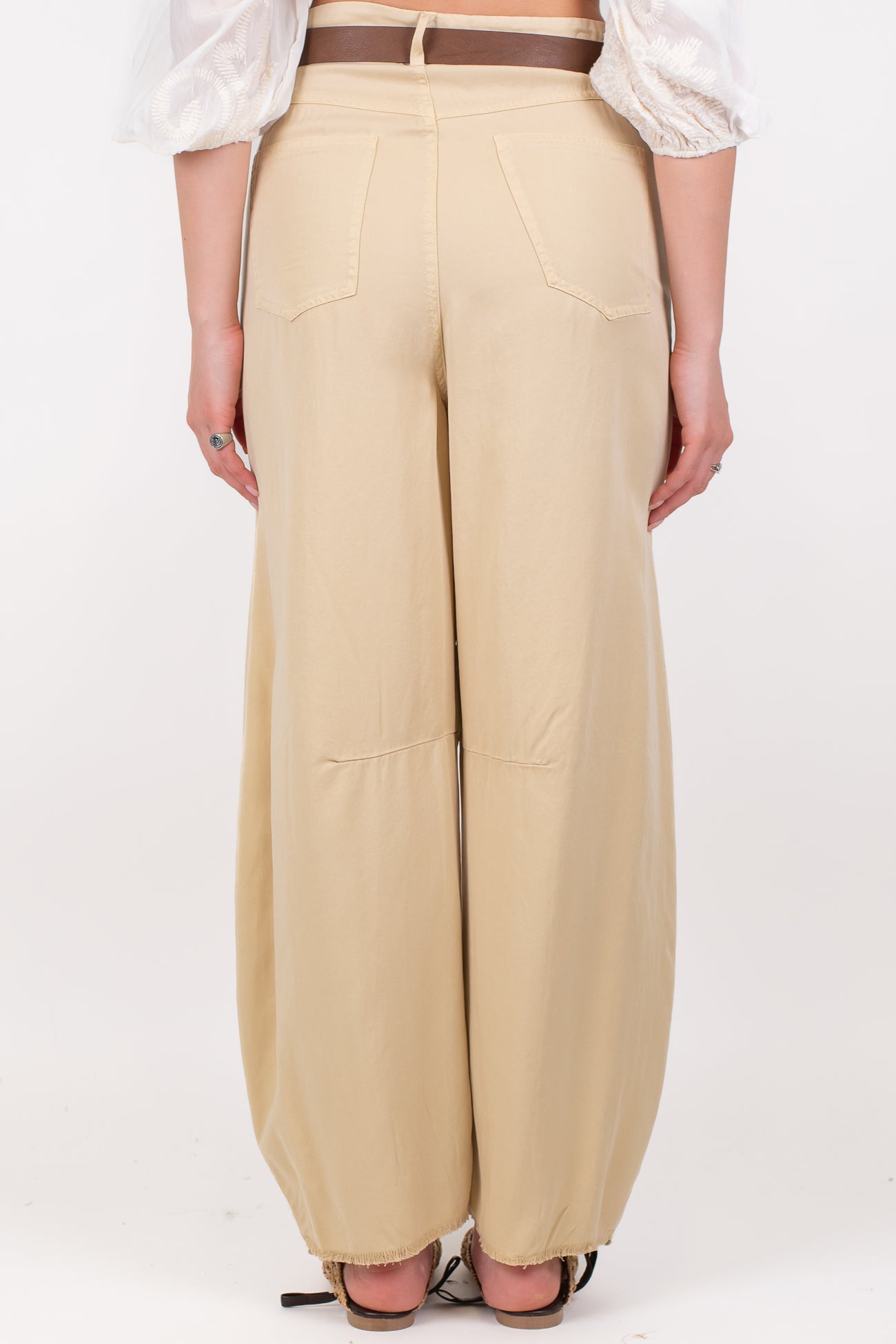 Tensione in - Pantalone balloon in lyocell