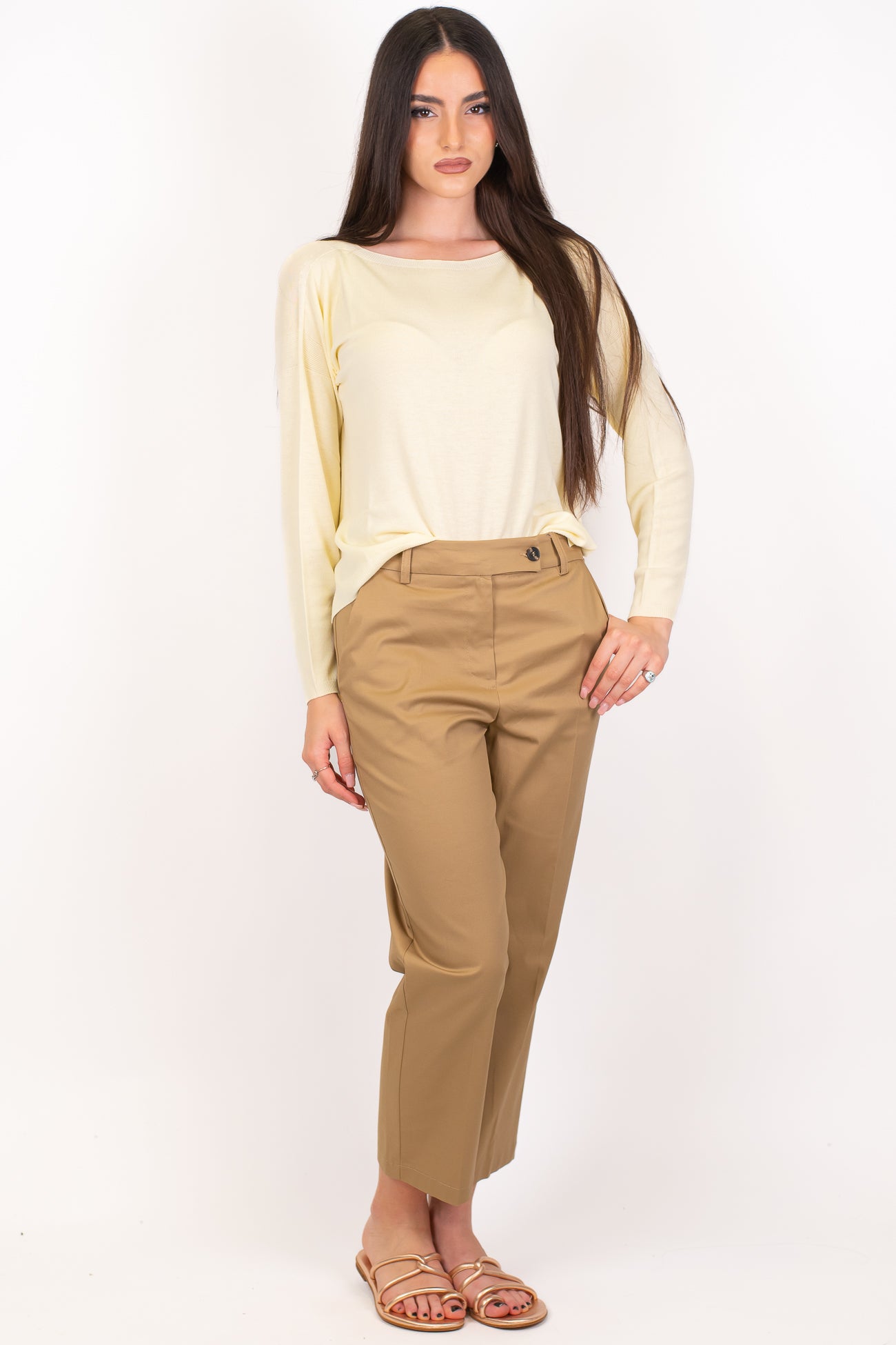 Tensione in - Pantalone regular in cotone
