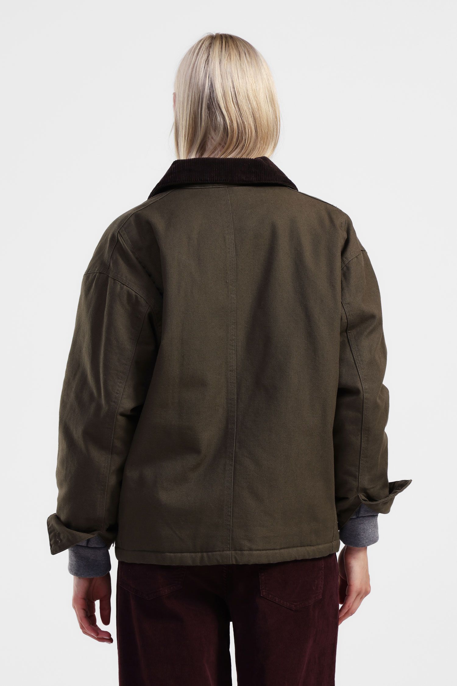 Dixie - Giubbino camicia con conlletto a constrasto