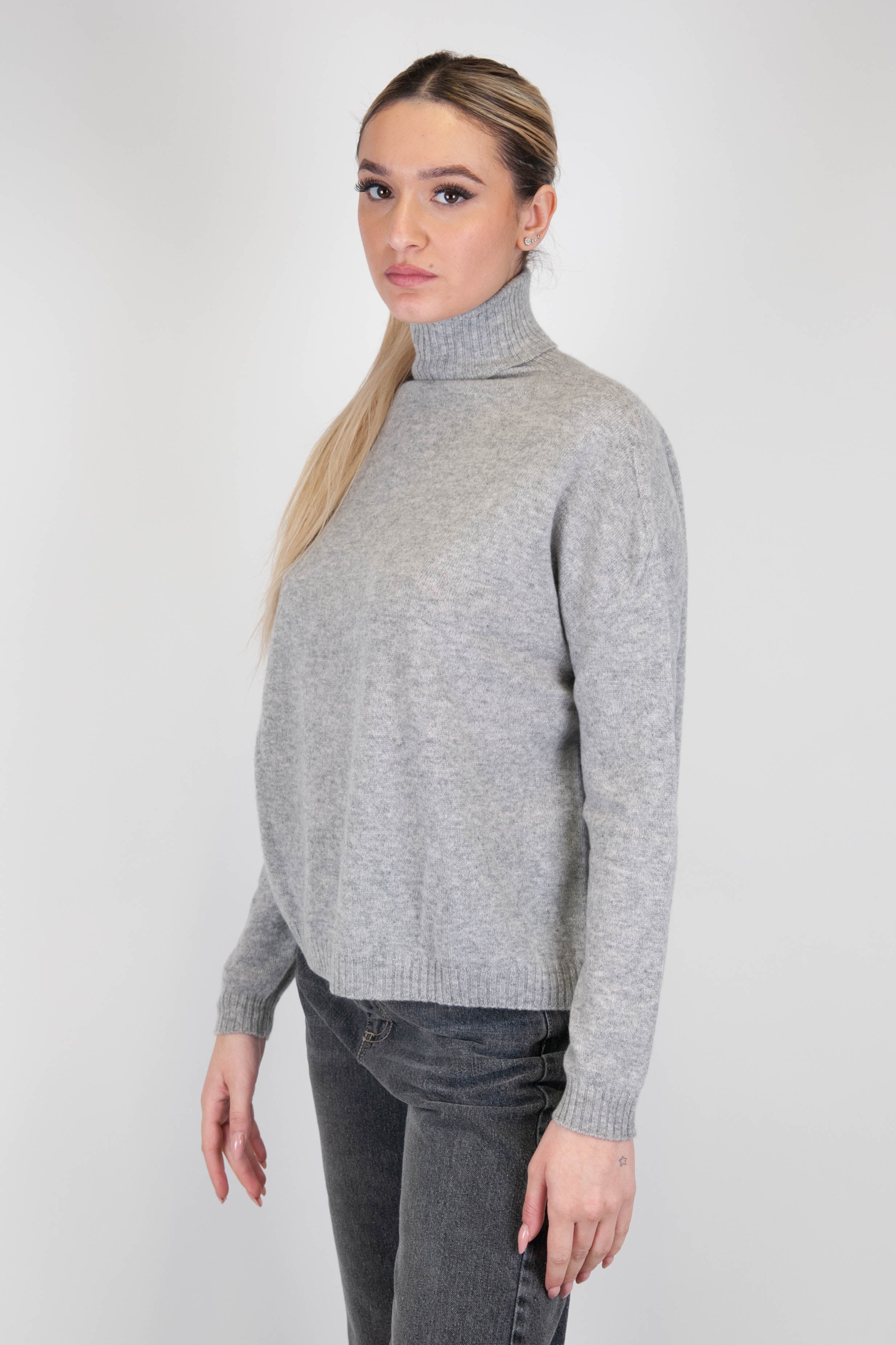 Tensione in - Dolcevita 100% puro cashmere