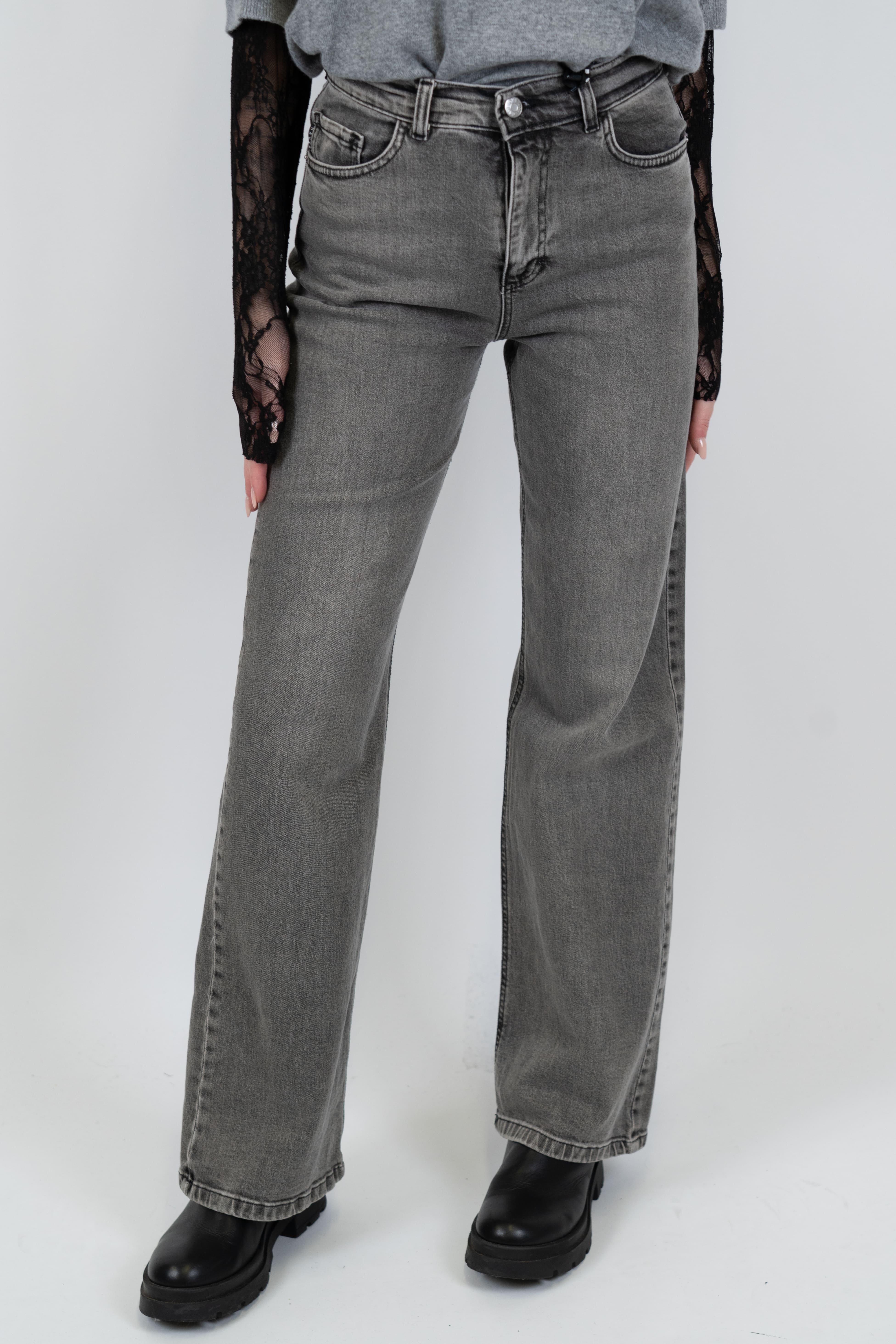 Haveone - Jeans regular lavaggio scuro modello London