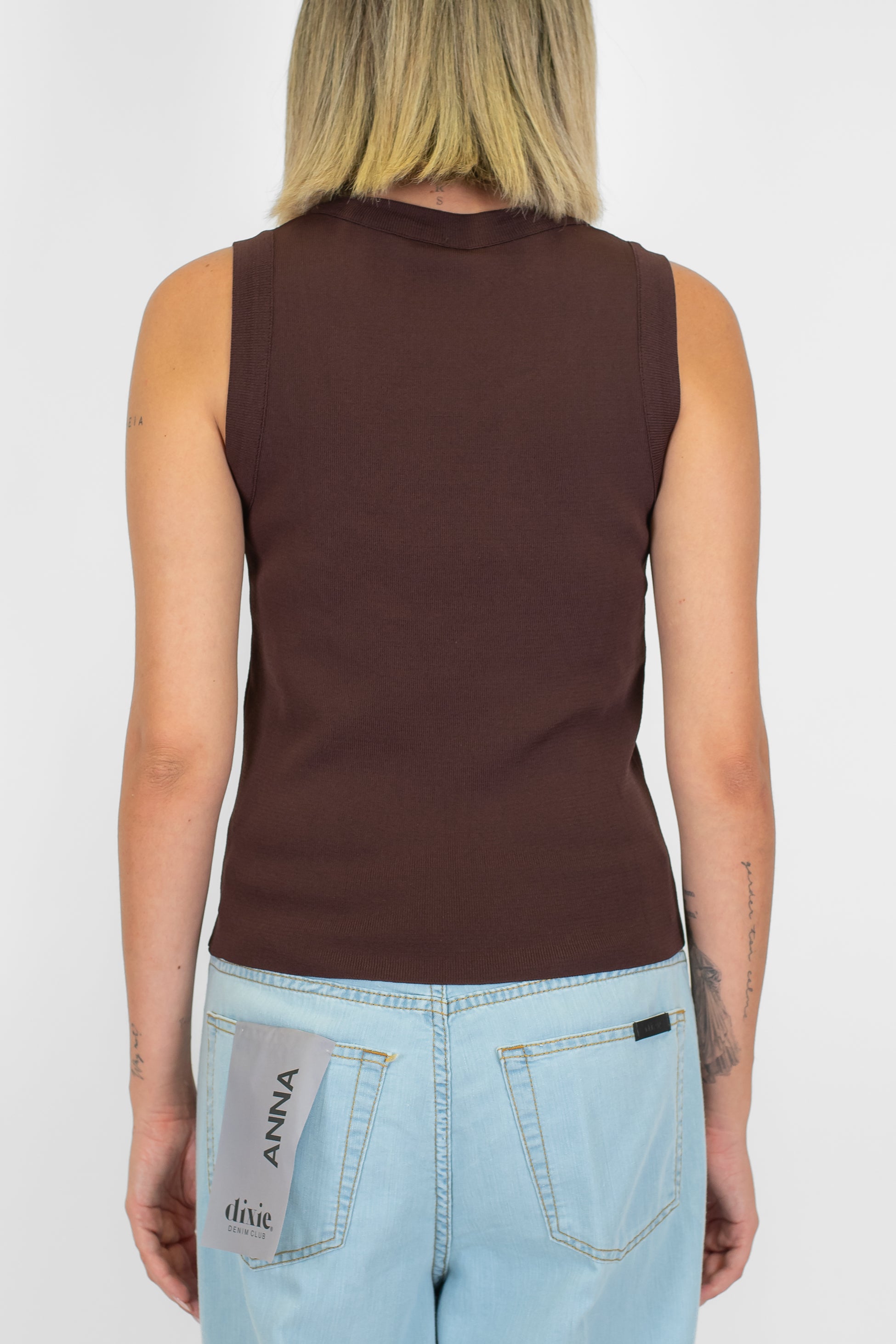 Tensione in - Canotta in maglia