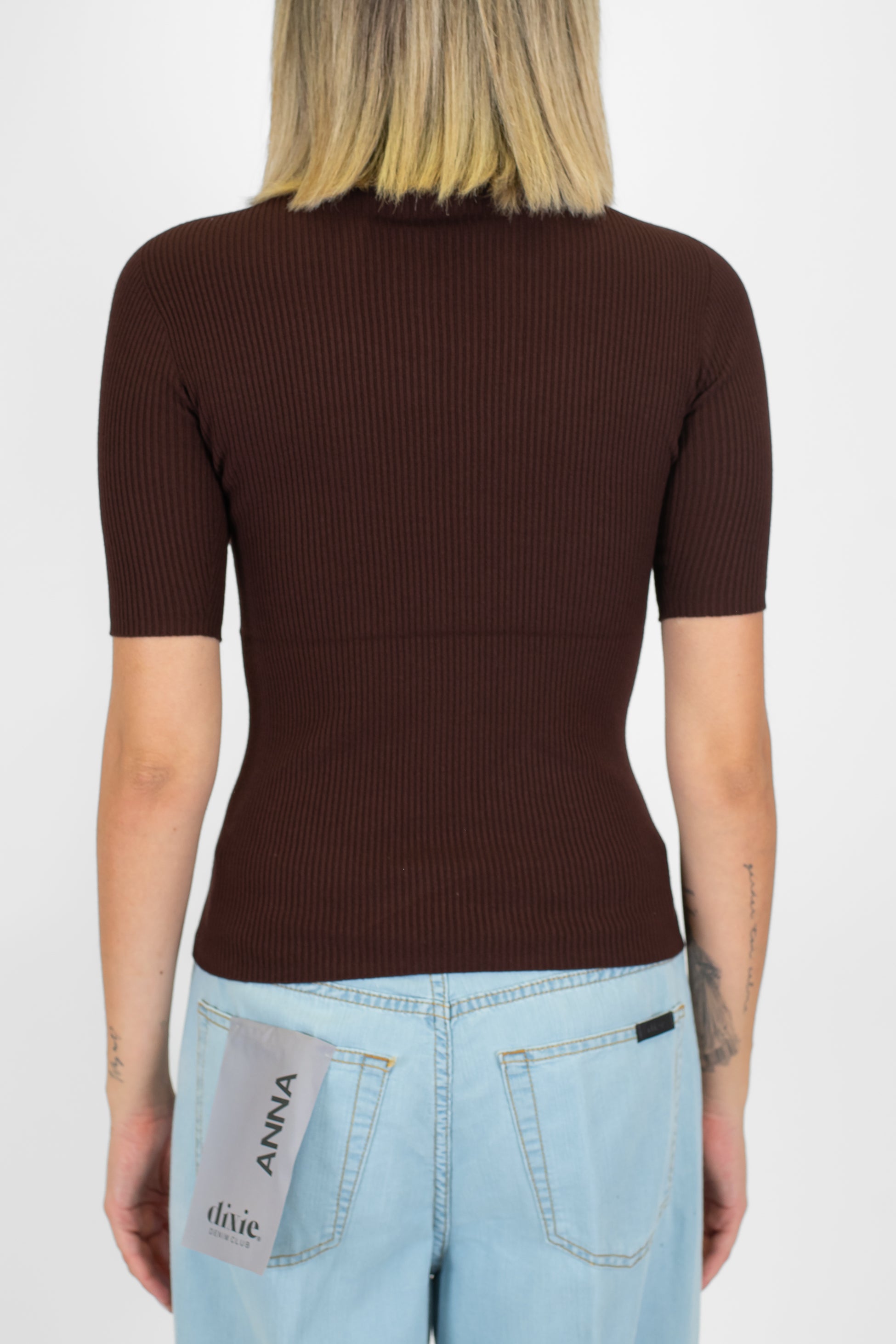 Kontatto - Lupetto mezzamanica a coste