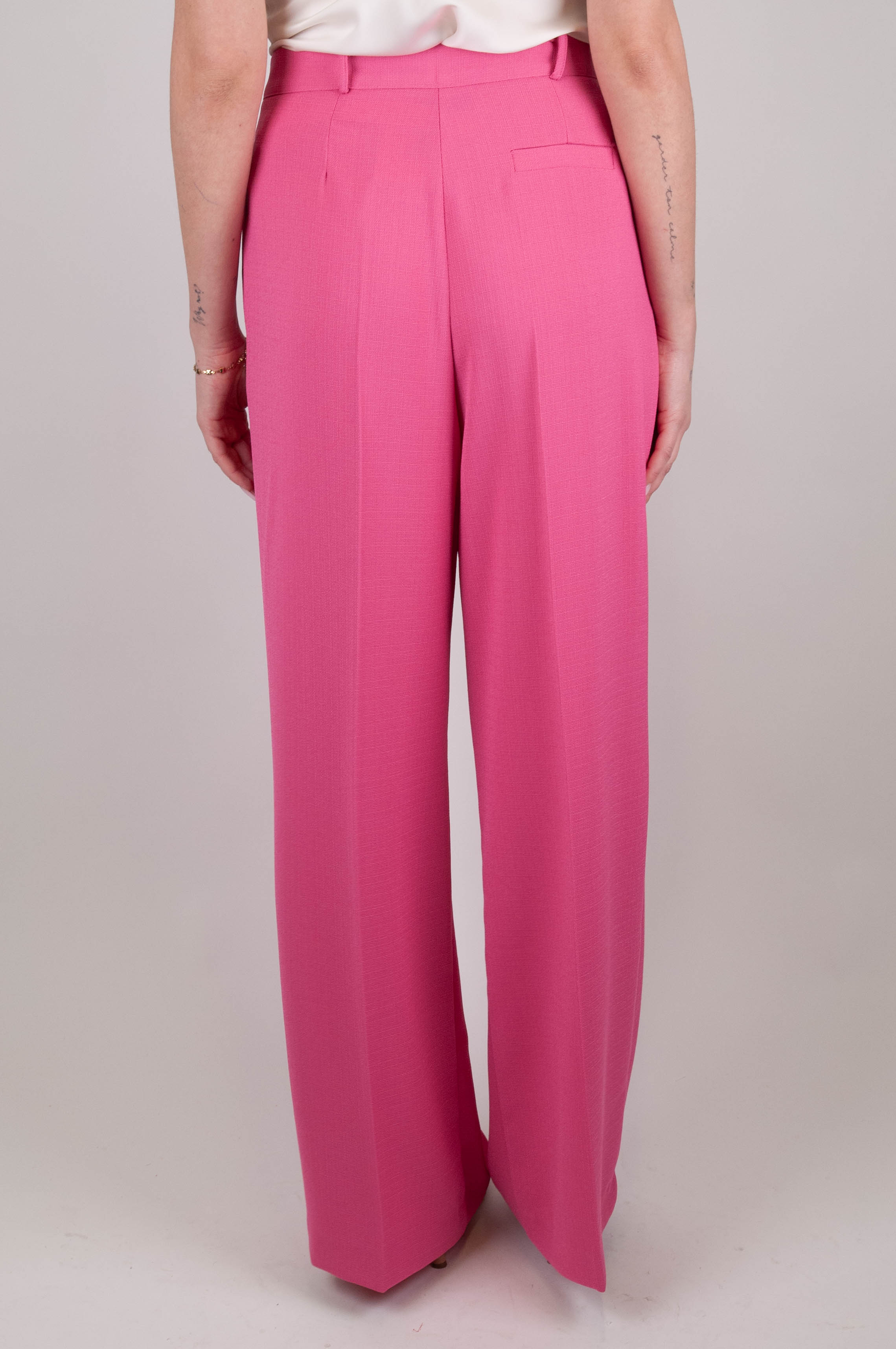 Haveone - Pantalone palazzo con pinces