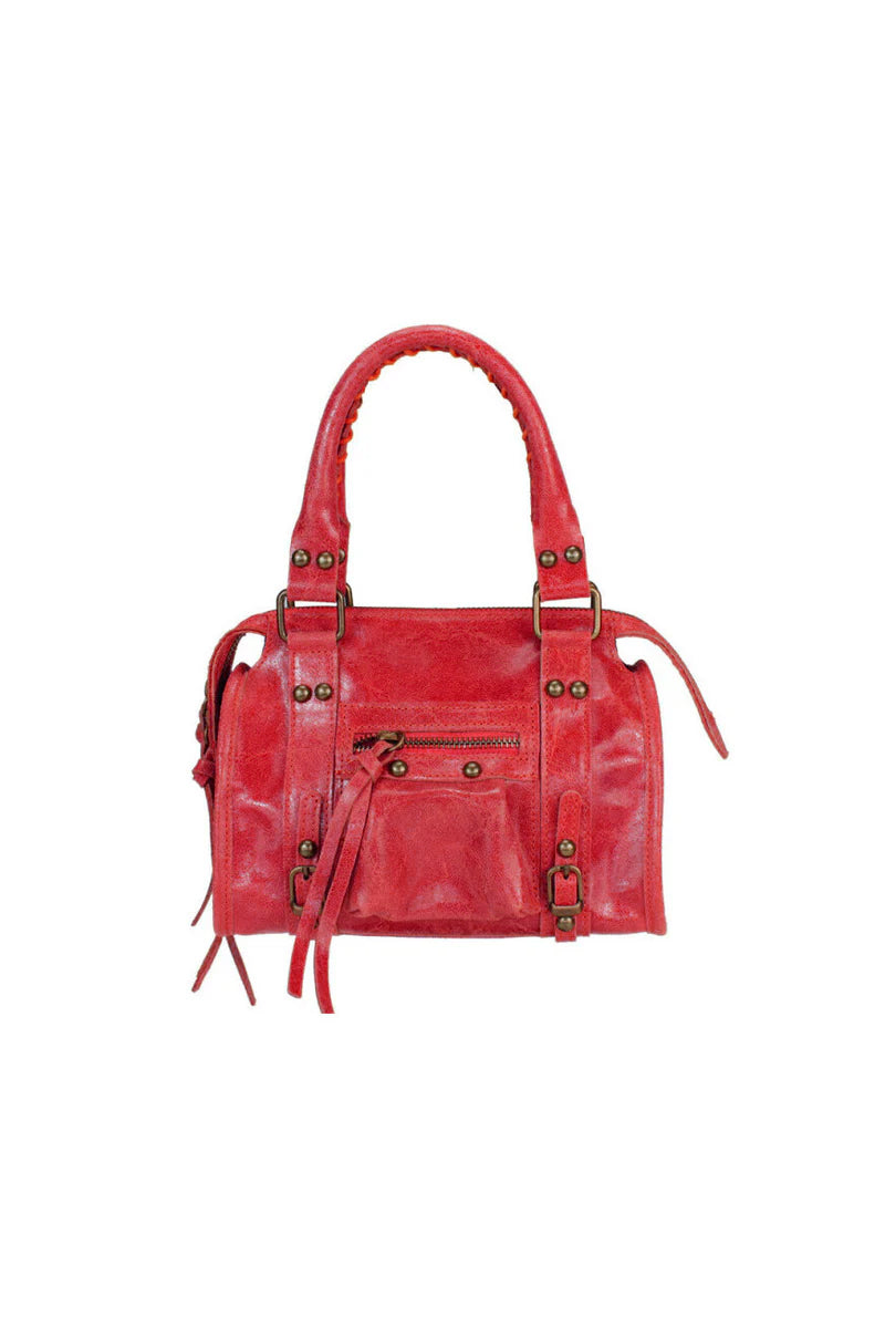 Borsa piccola in pelle spalmata Borsa piccola in pelle spalmata