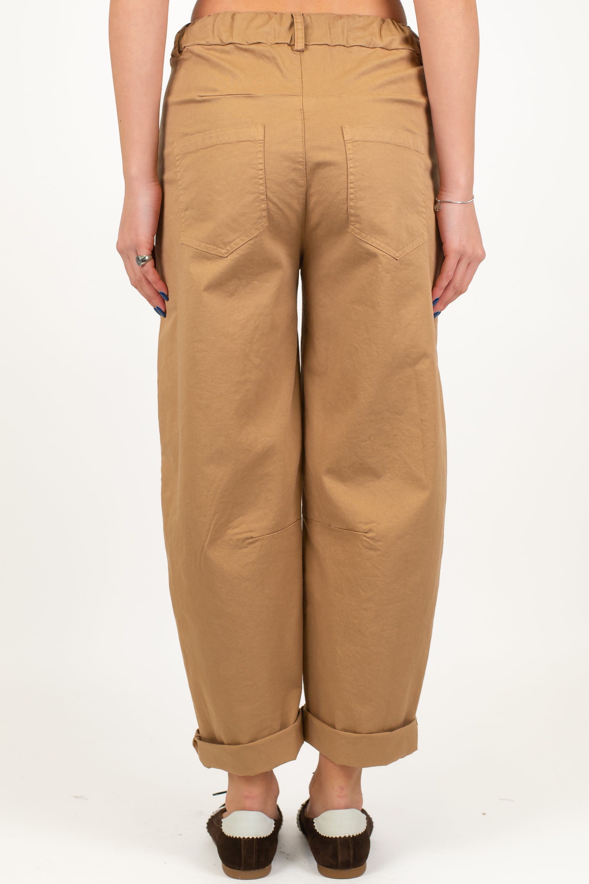 Motel - Pantalone balloon con elastico sul retro