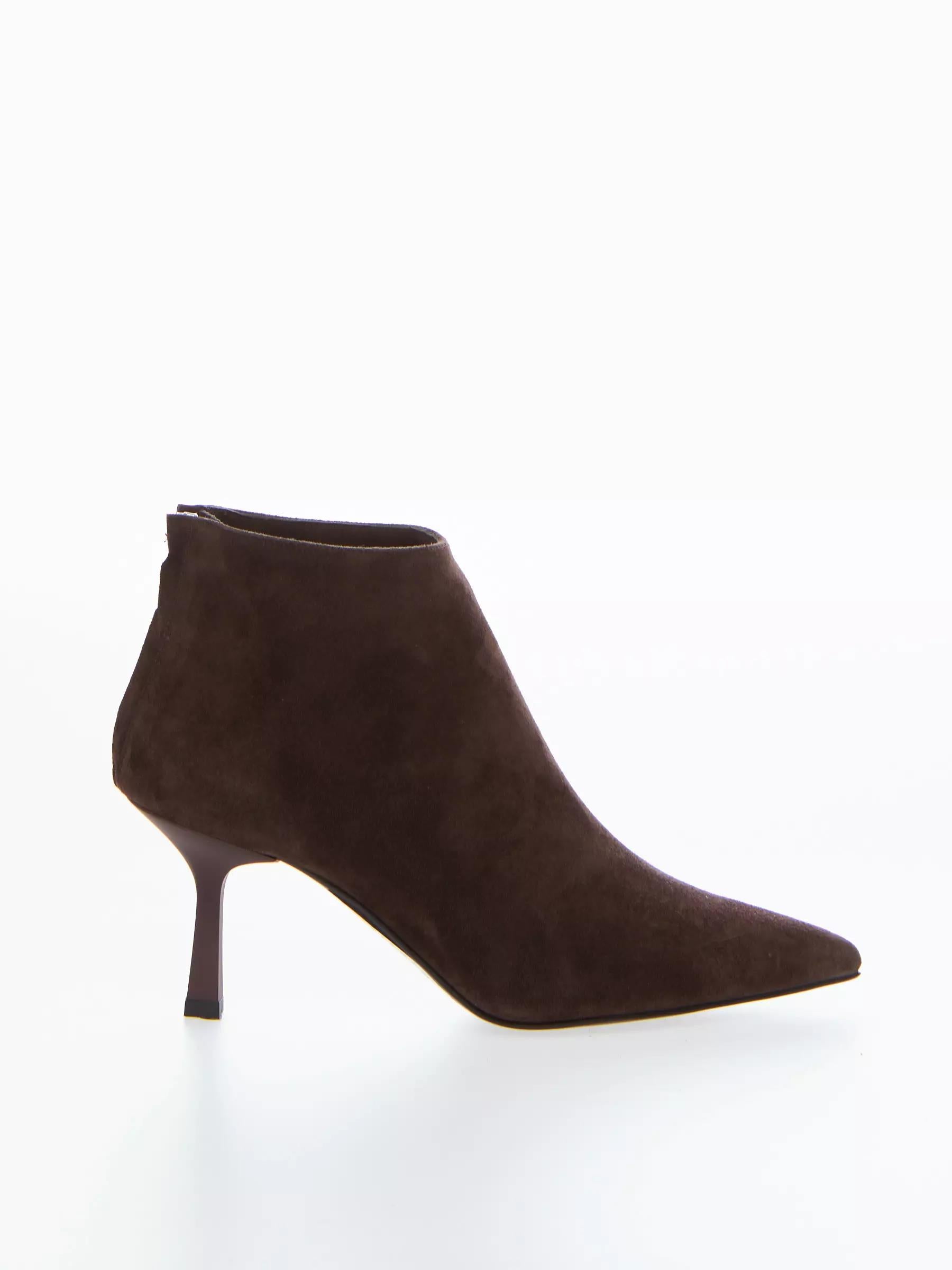 Ovyé - Tronchetto in camoscio con zip sul retro