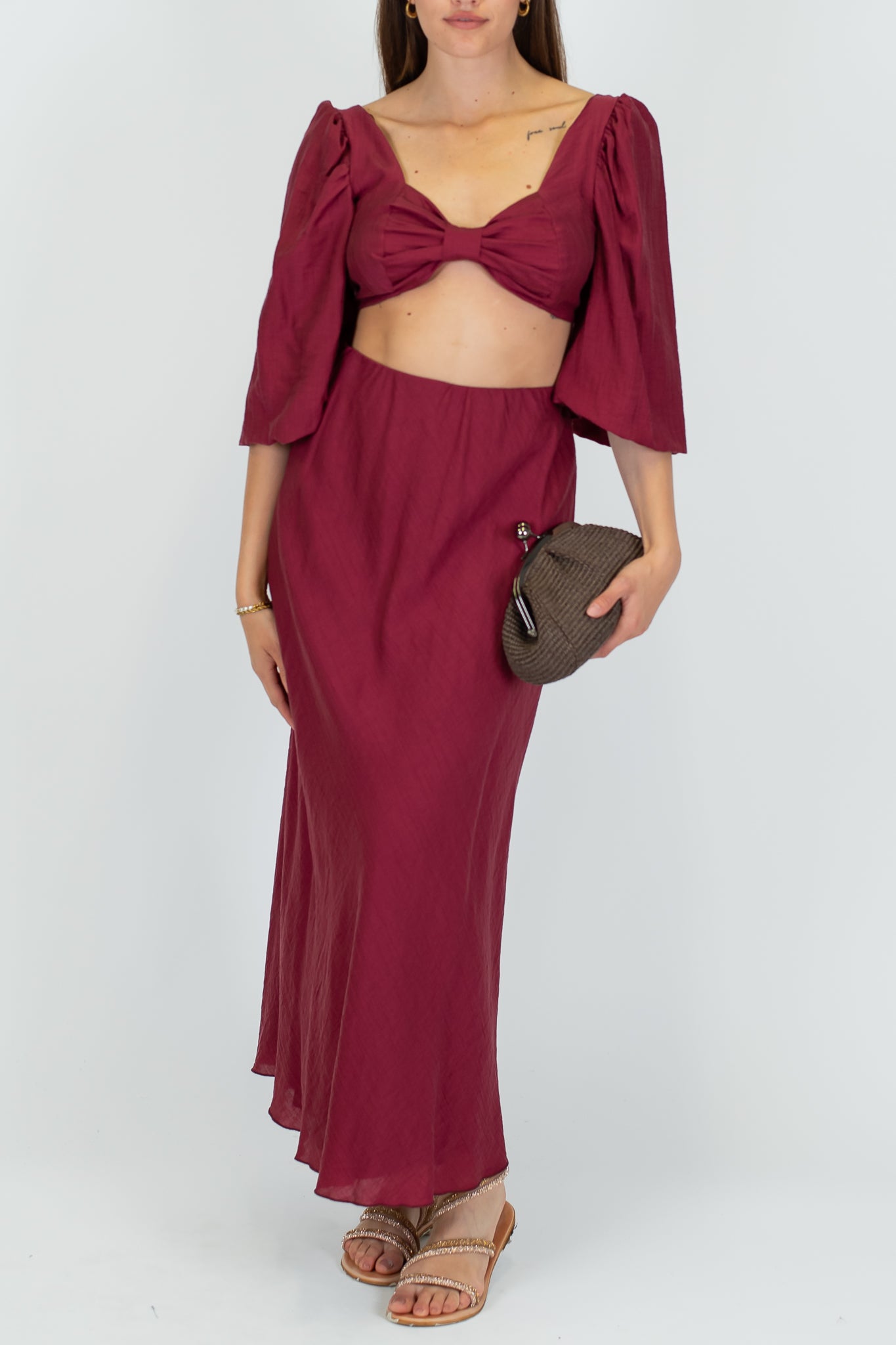 Haveone - Gonna longuette elastico in vita