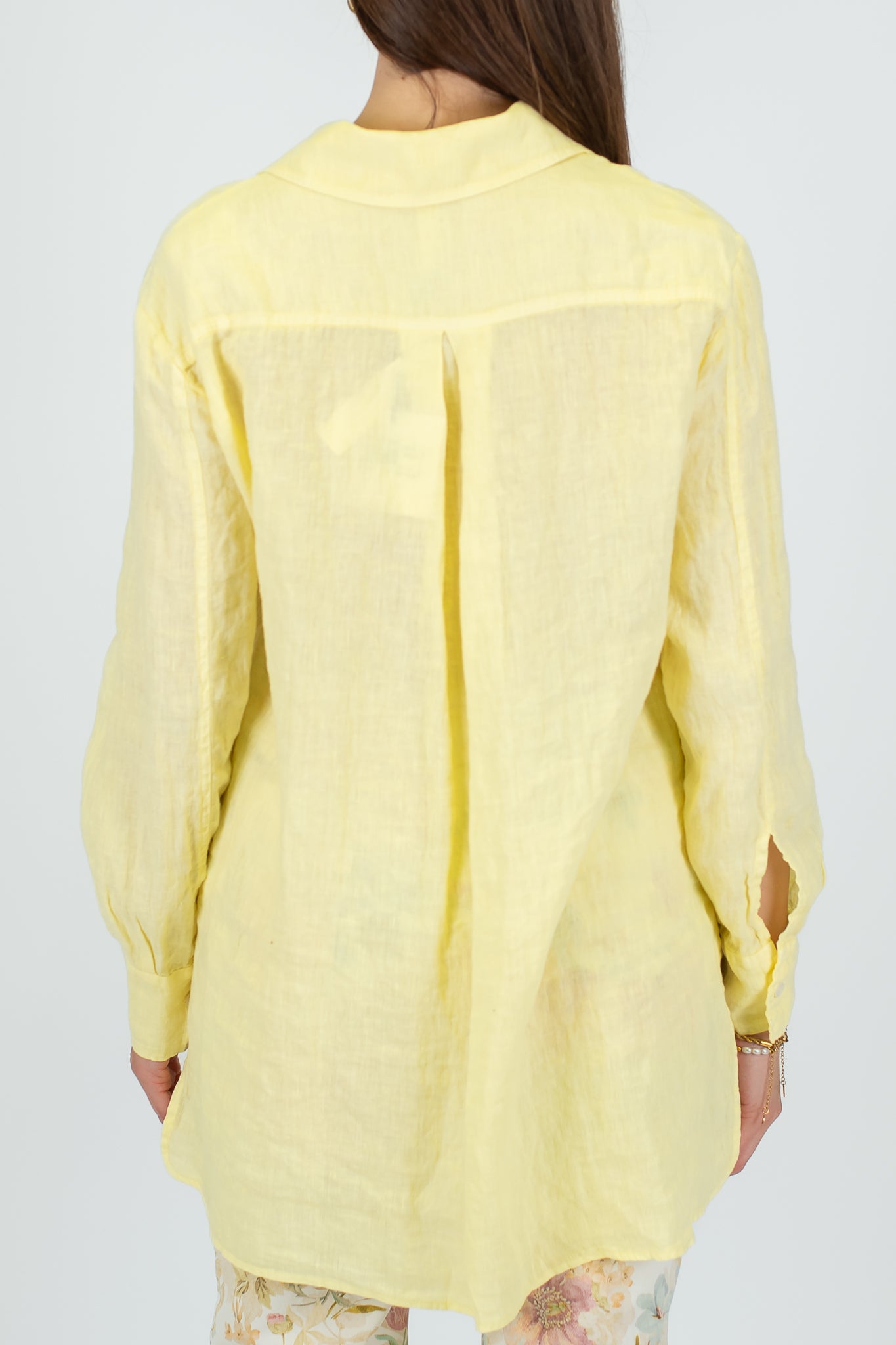 Tensione in - Camicione 100% lino