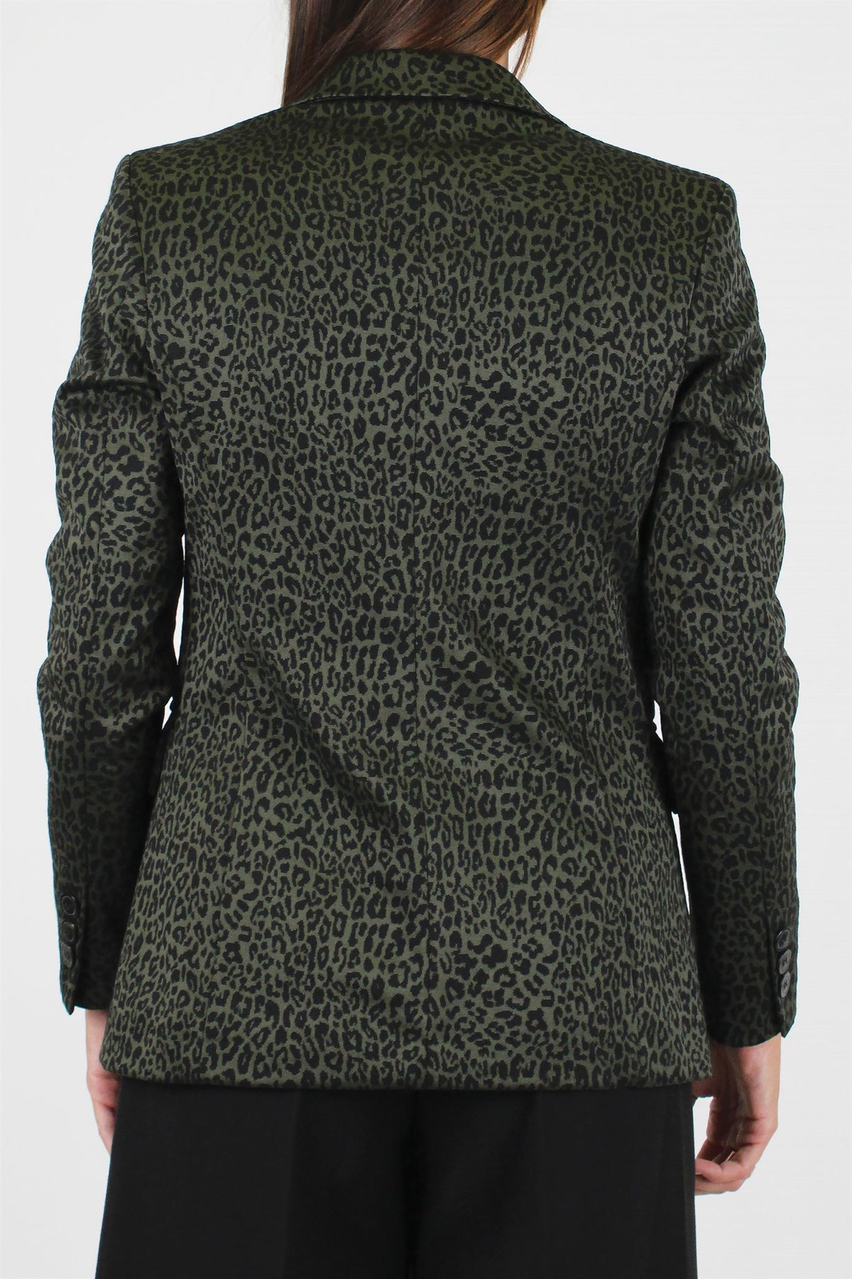 Maryley - Giacca monopetto fantasia animalier