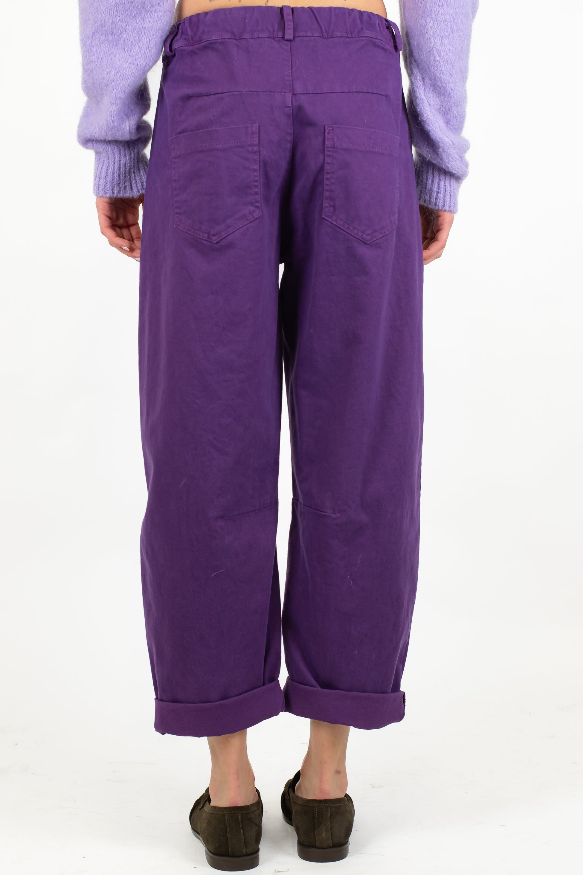 Motel - Pantalone balloon in cotone invernale