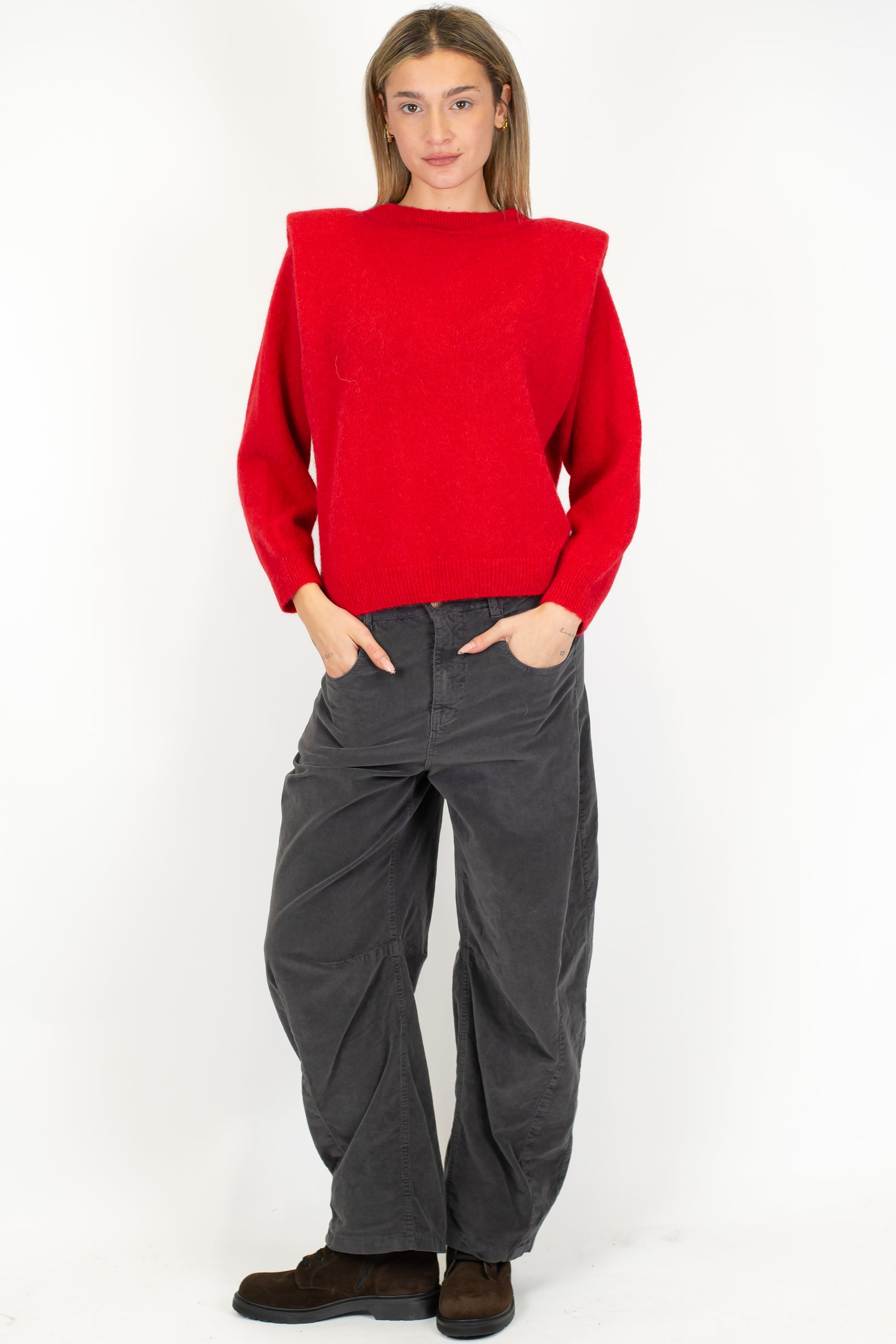 Dixie - Maglia con spalline tinta unita