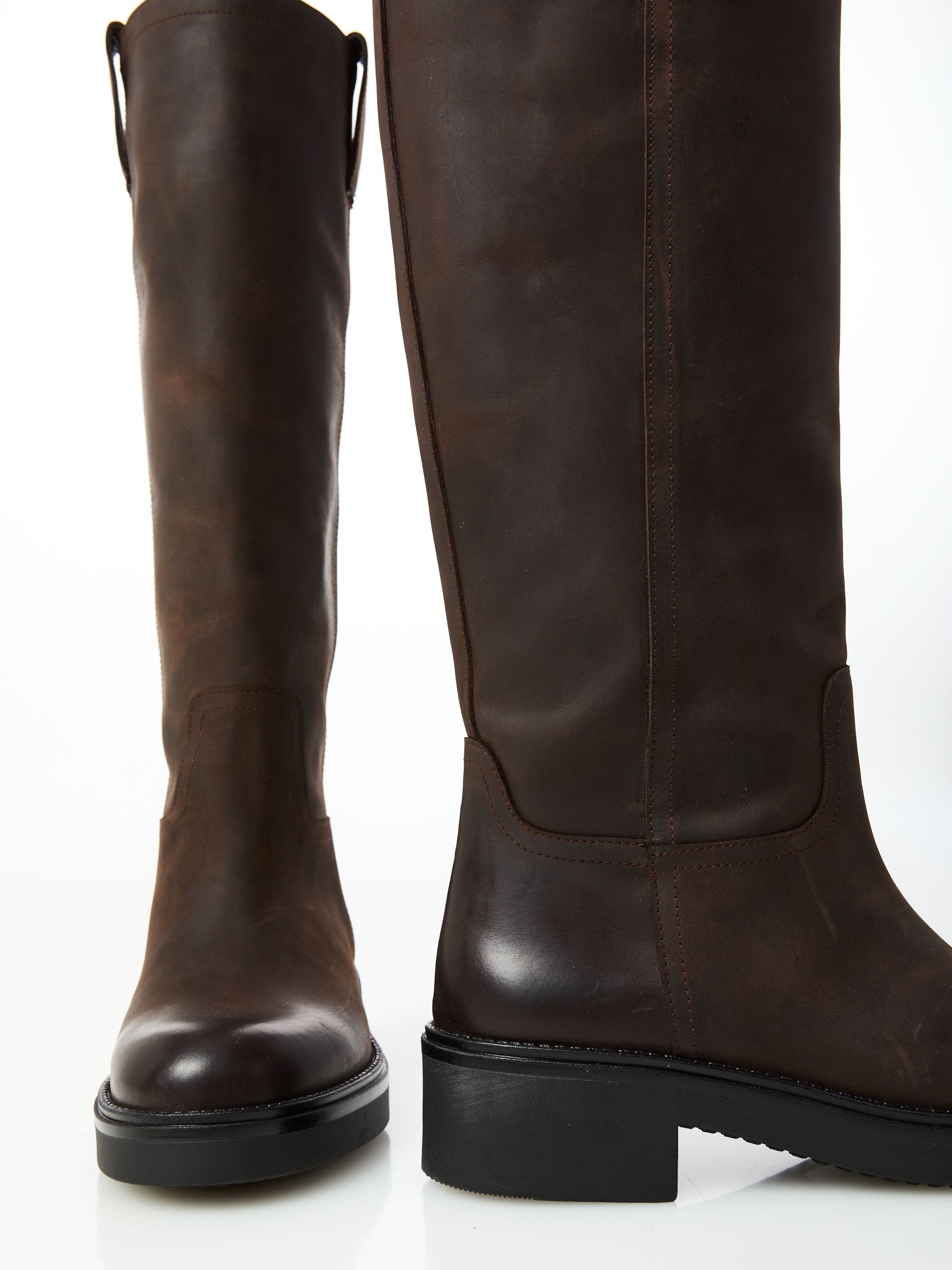 Ovyè - Stivale alto in pelle