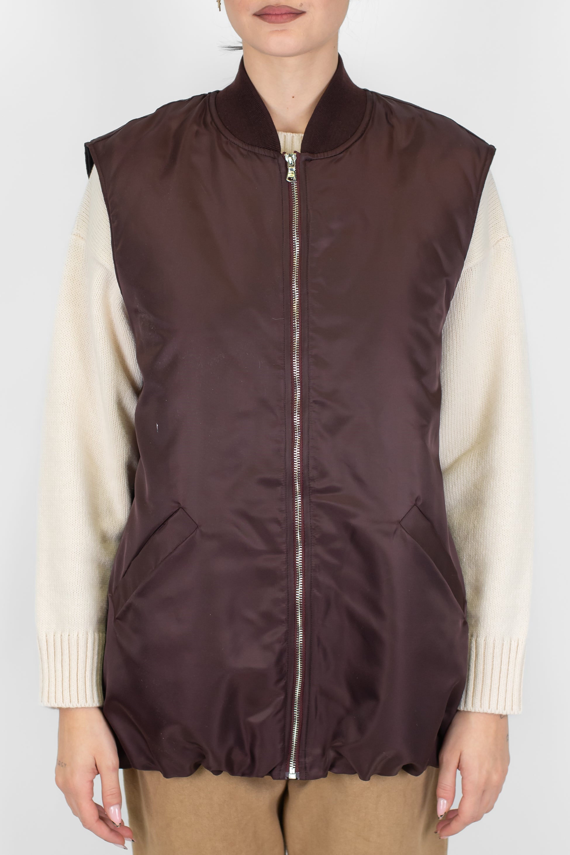 Dixie - Giubbino giromaniche con chiusura zip