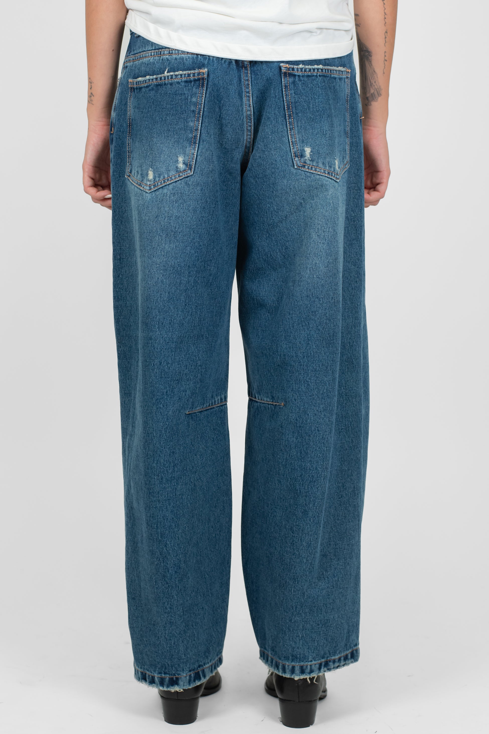 Haveone - Jeans regular lavaggio medio