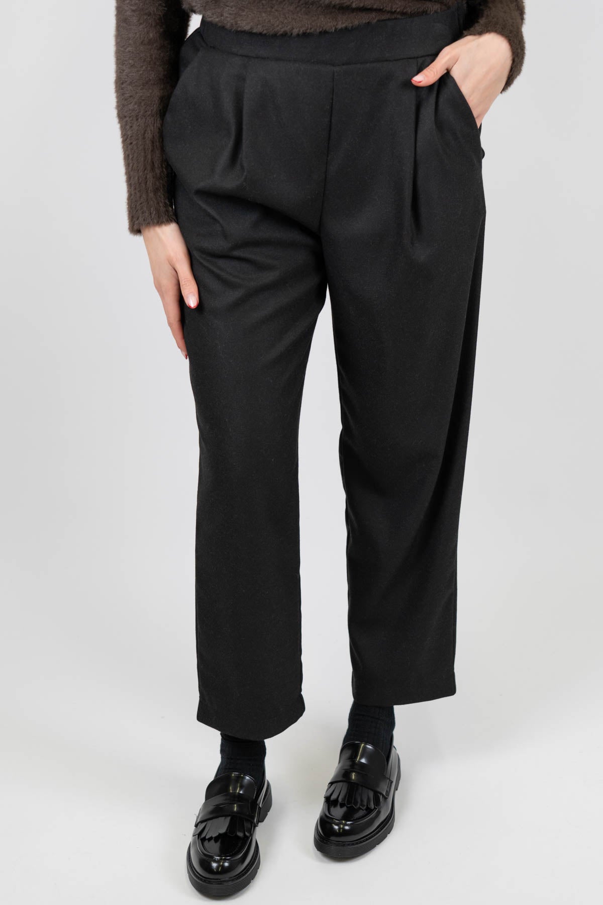 Dixie - Pantalone regular con elastico in vita