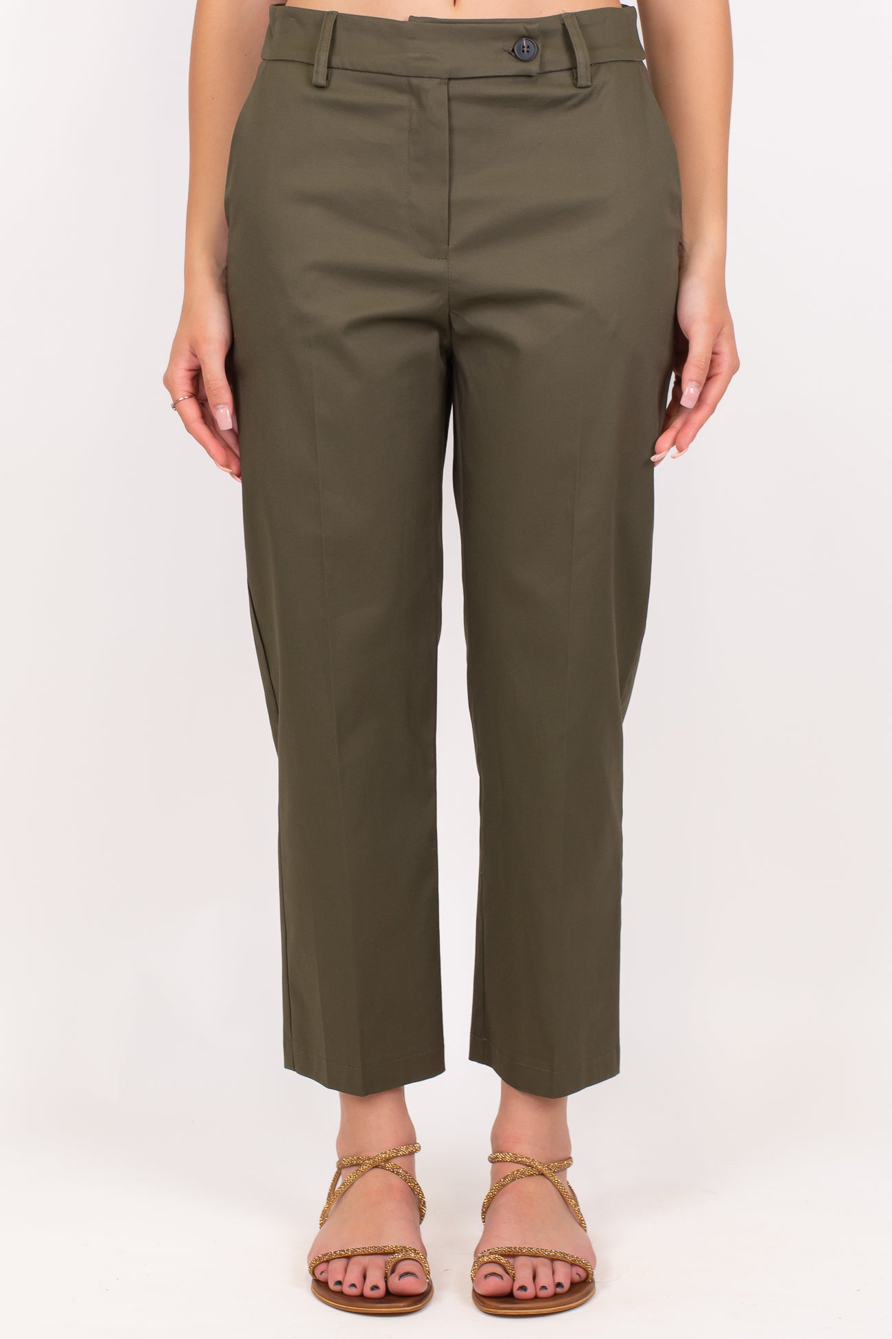 Tensione in - Pantalone regular in cotone