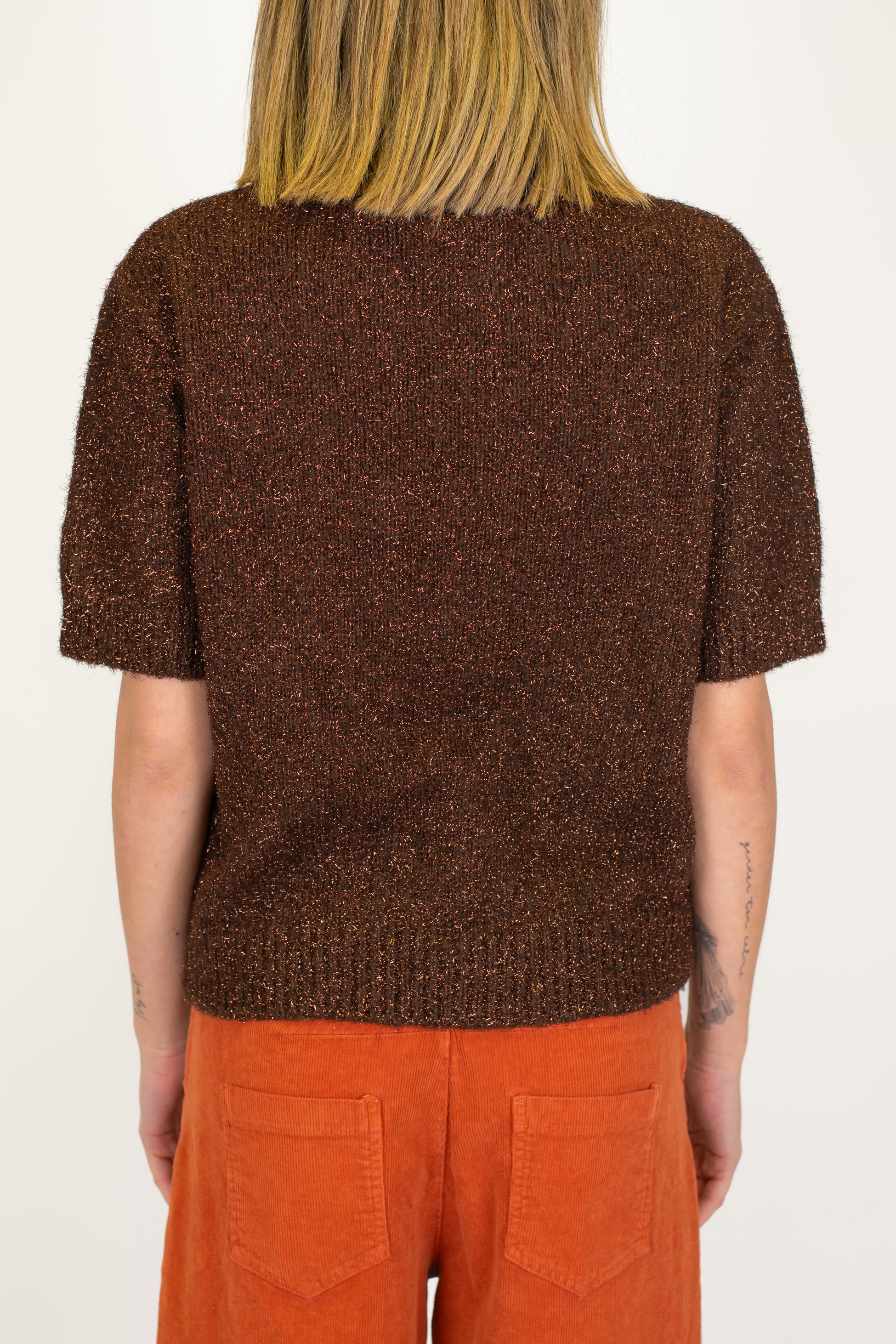 Haveone - Dolcevita mezzamanica lurex in misto lana