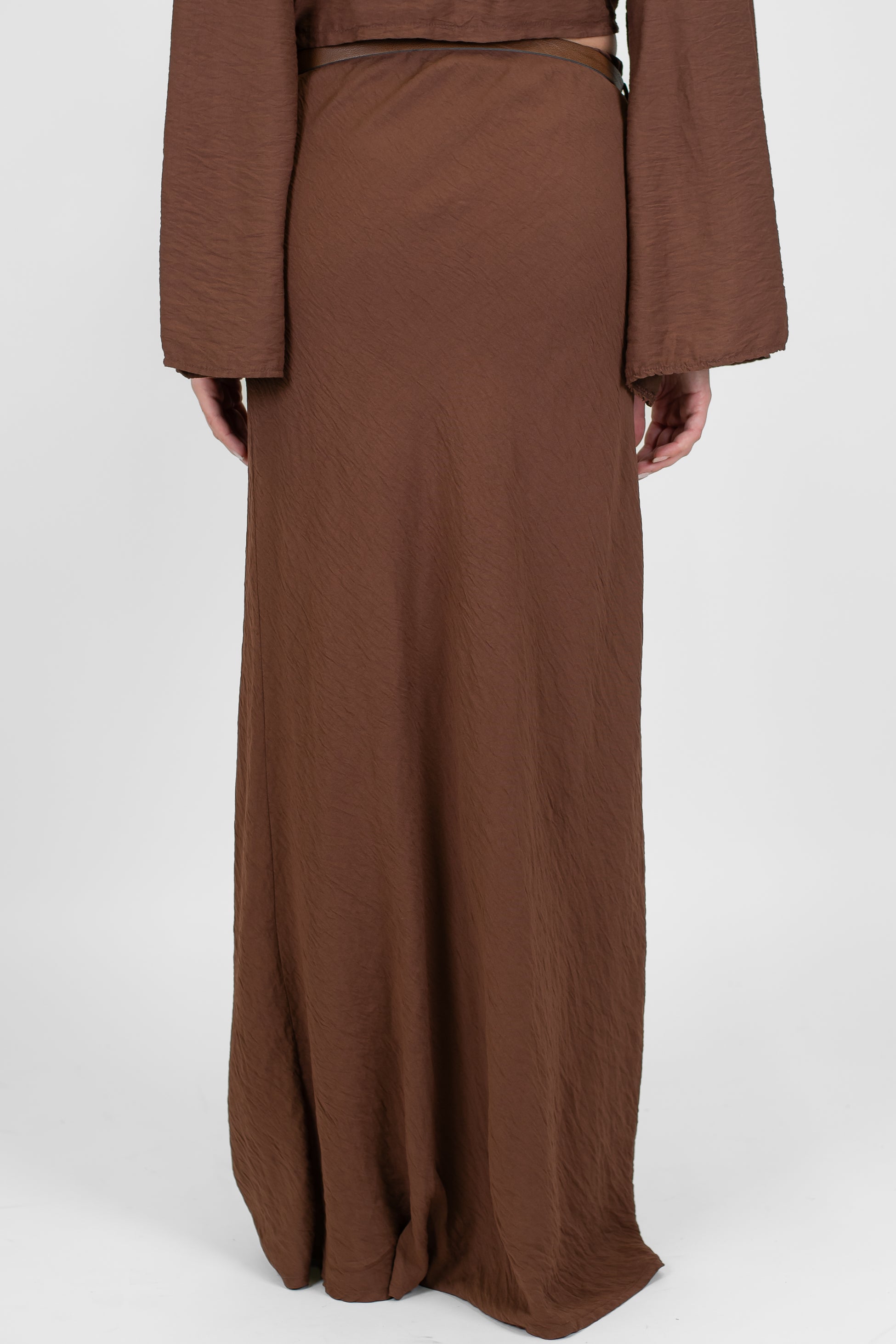 Haveone - Gonna in viscosa leggera con elastico in vita