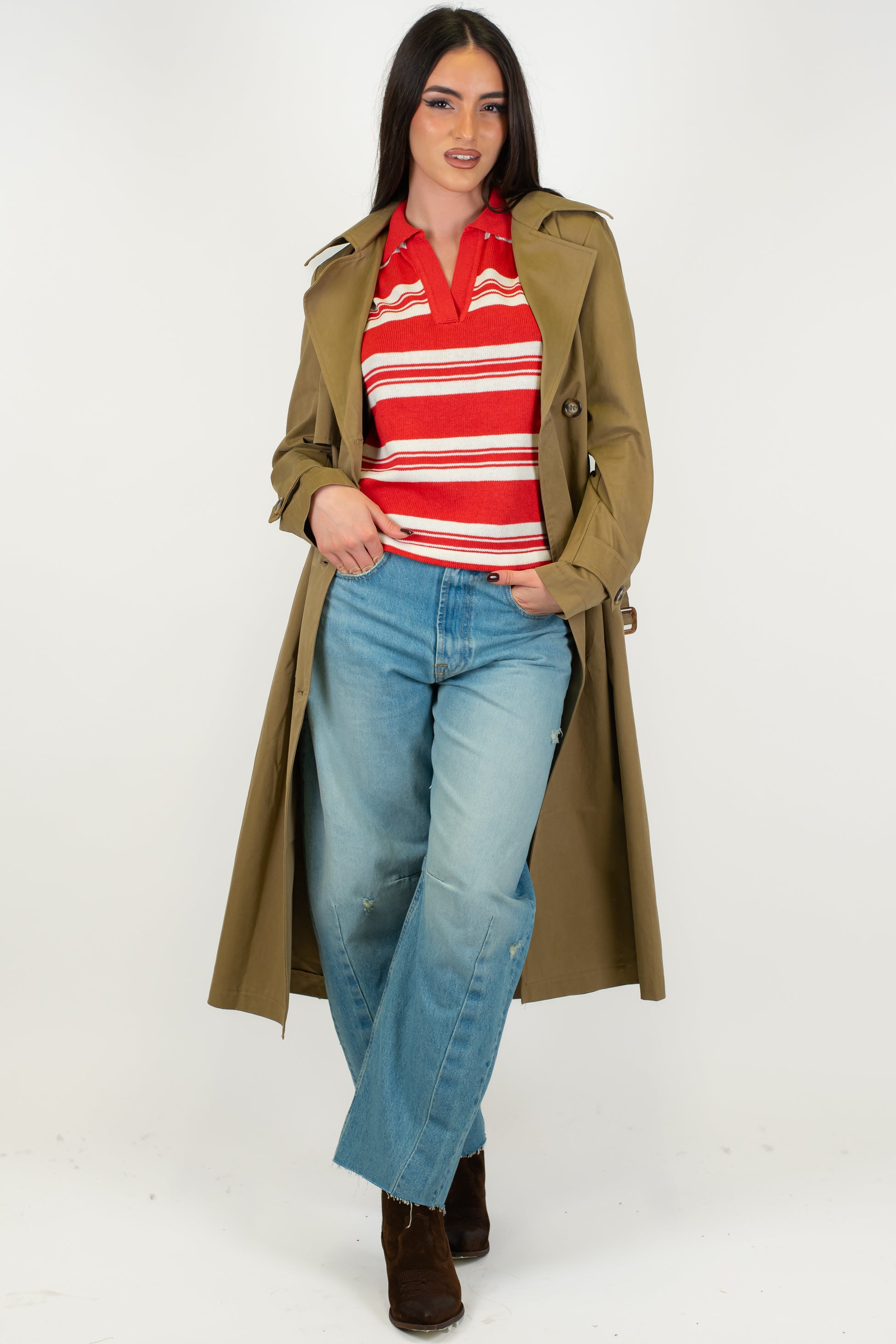 Haveone - Jeans balloon lavaggio intermedio modello Barbara