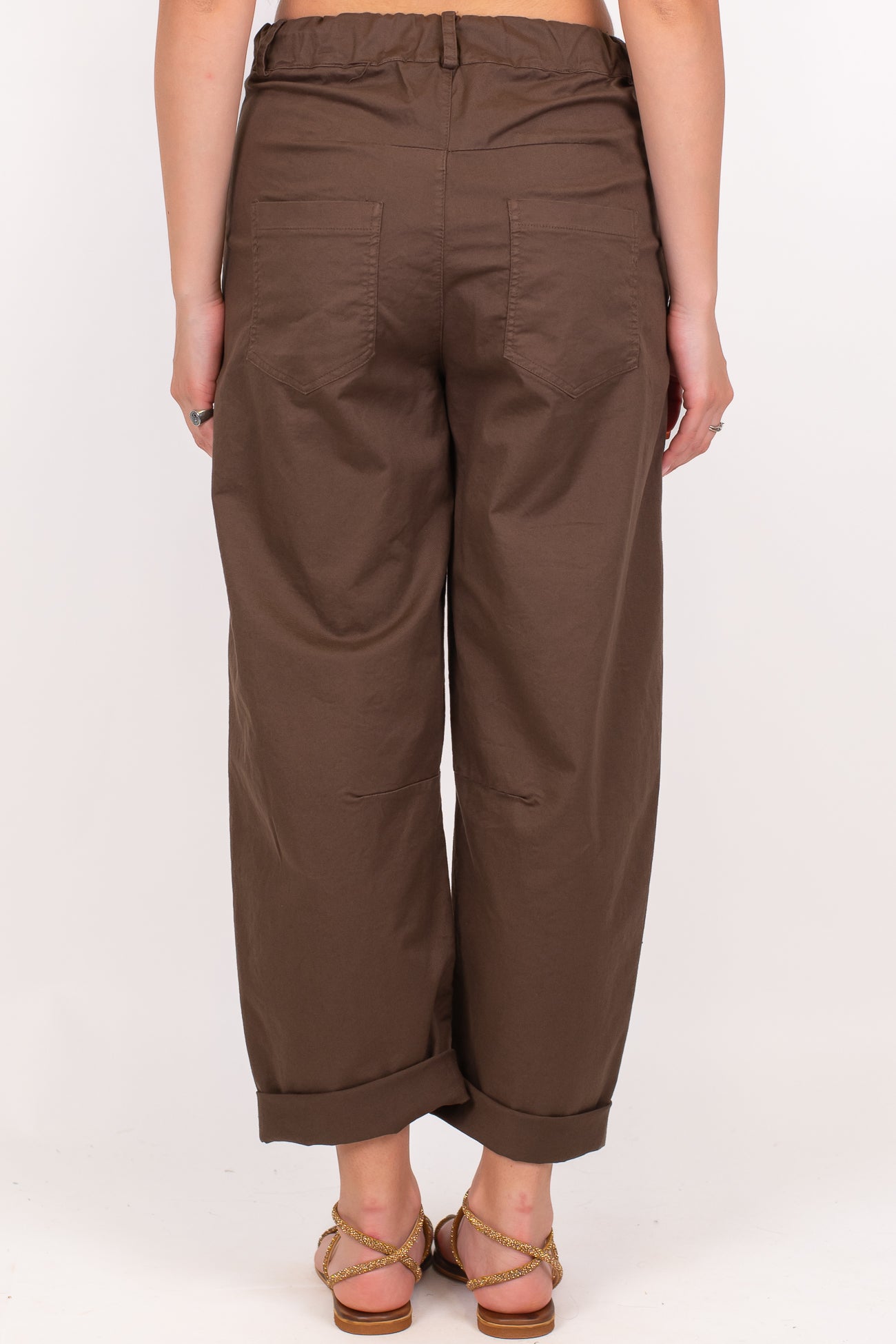 Motel - Pantalone balloon con elastico sul retro