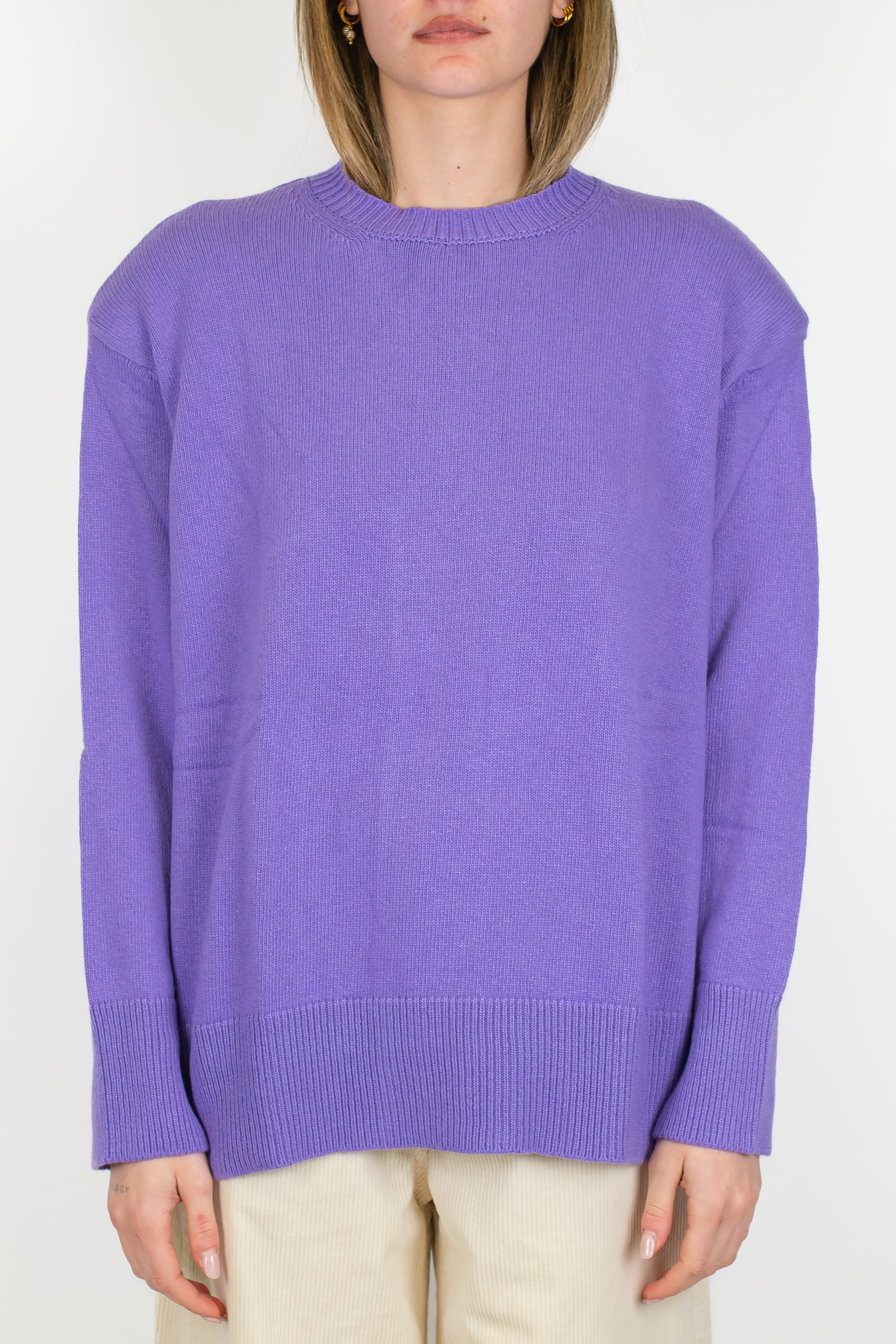 Tensione in - Maglia a scatola con spalline