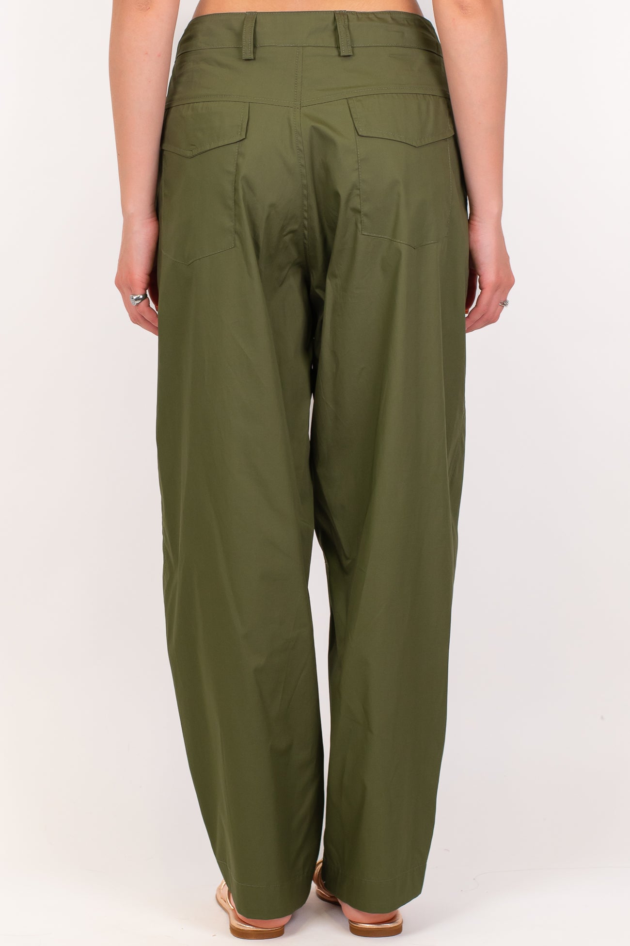 Motel - Pantalone balloon in cotone leggero