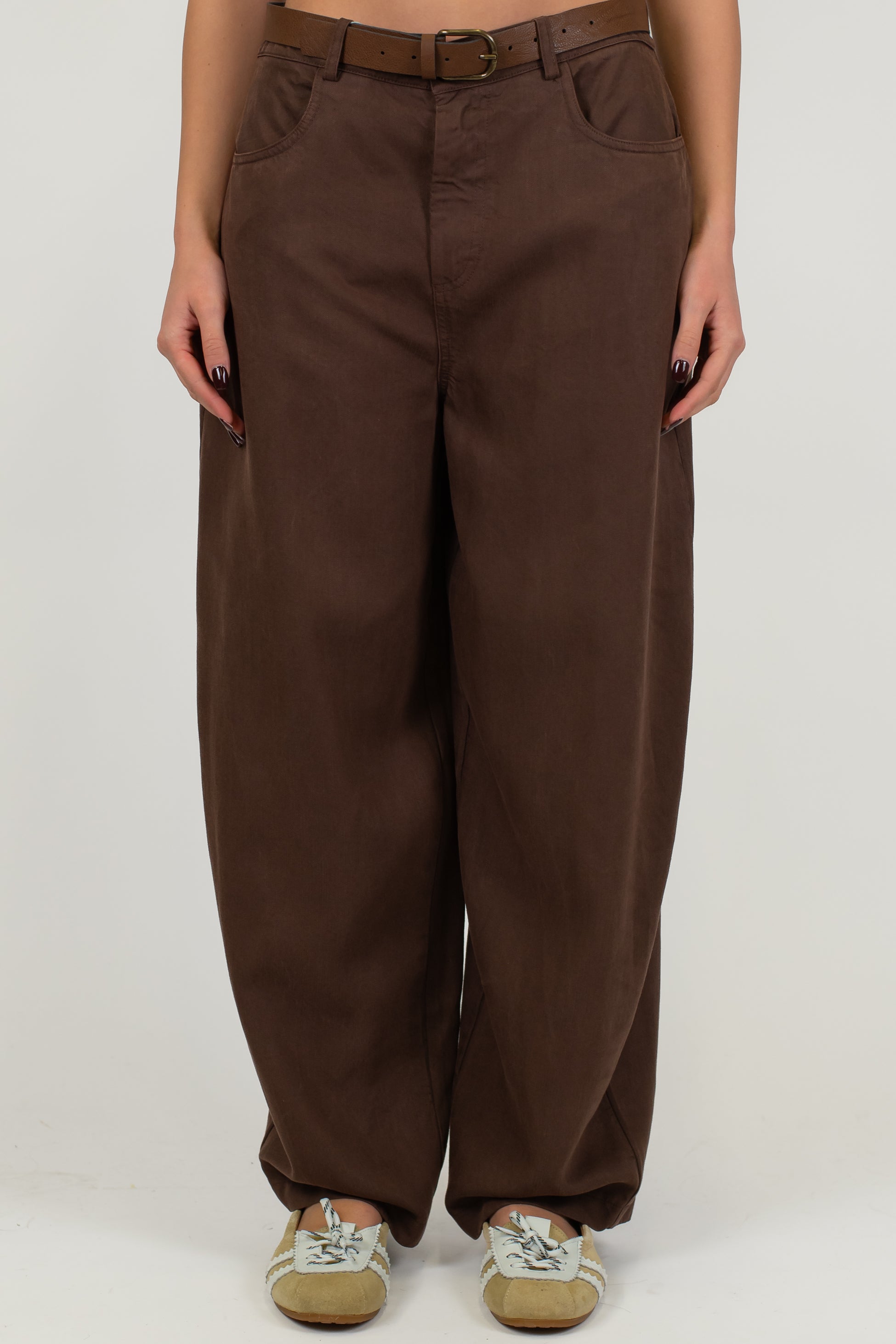 Motel - Pantalone balloon in lyocell