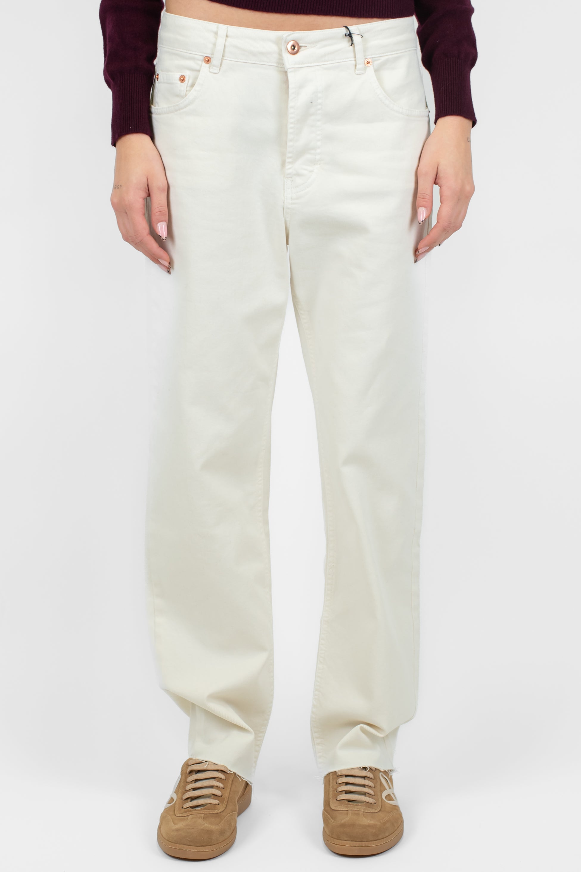 Tensione in - Pantalone regular in denim colorato