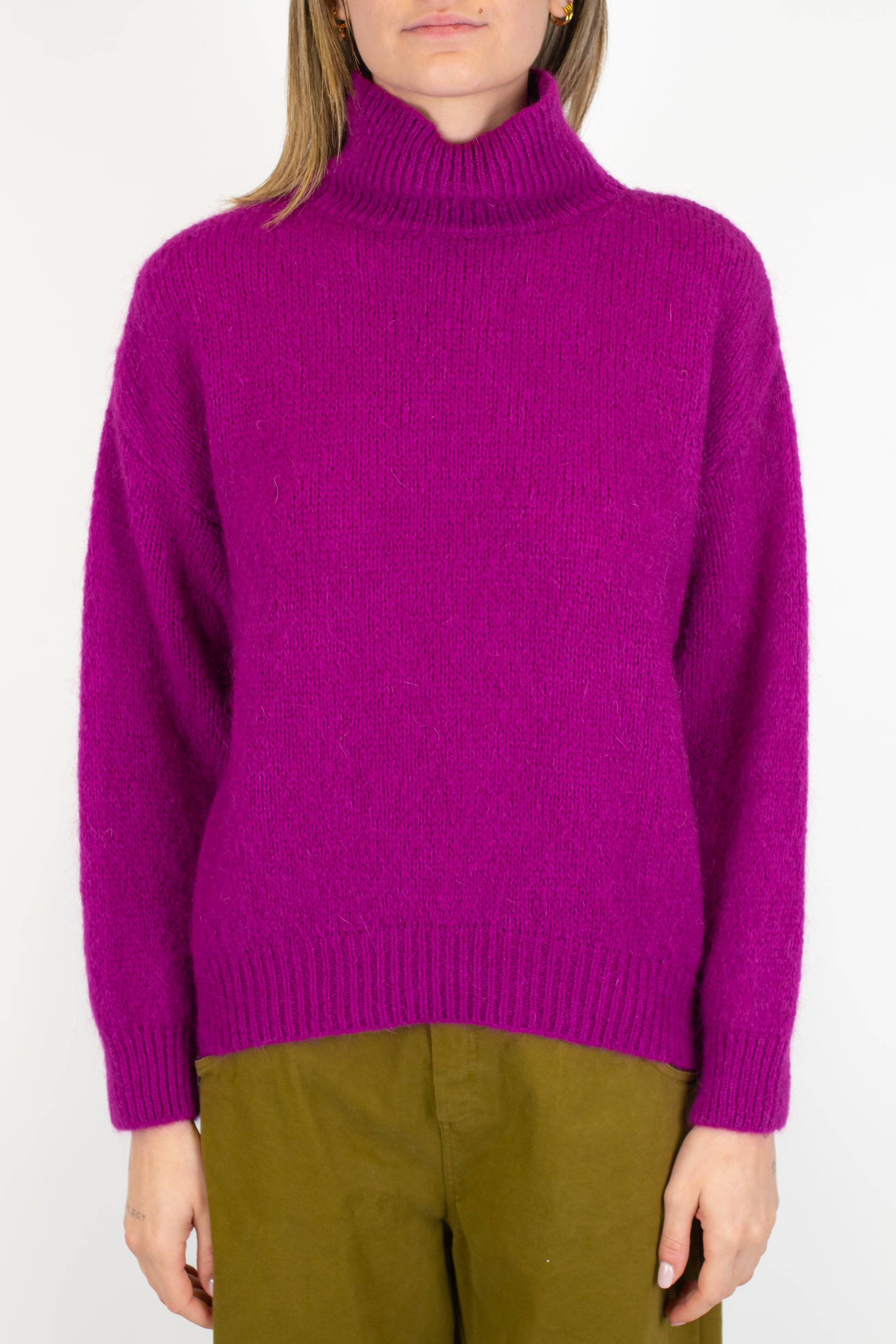 Dixie - Lupetto in lana mohair