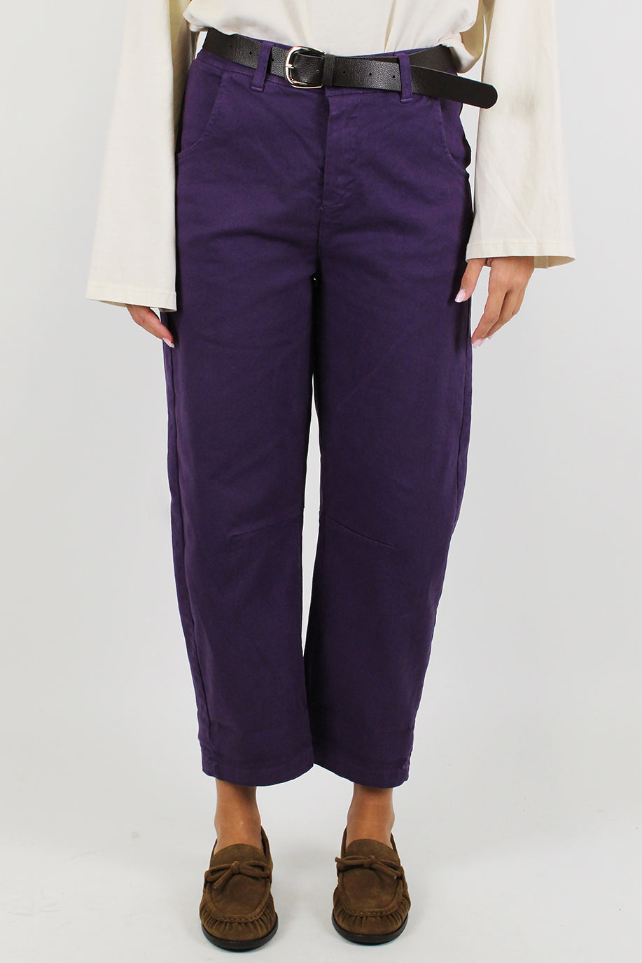 Haveone - Pantalone balloon con elastico sul retro