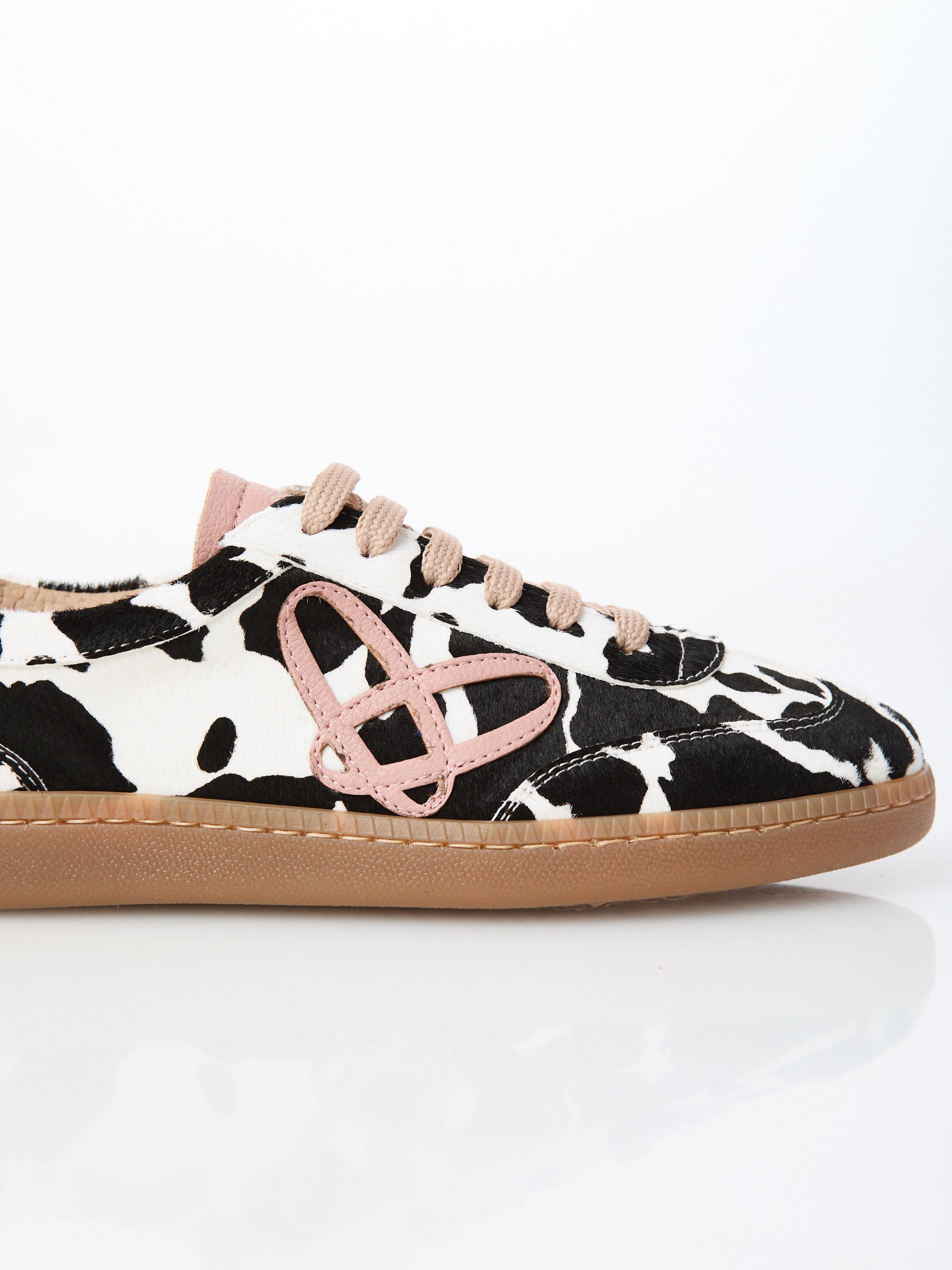 Ovyé - Sneakers fantasia muccata in camoscio