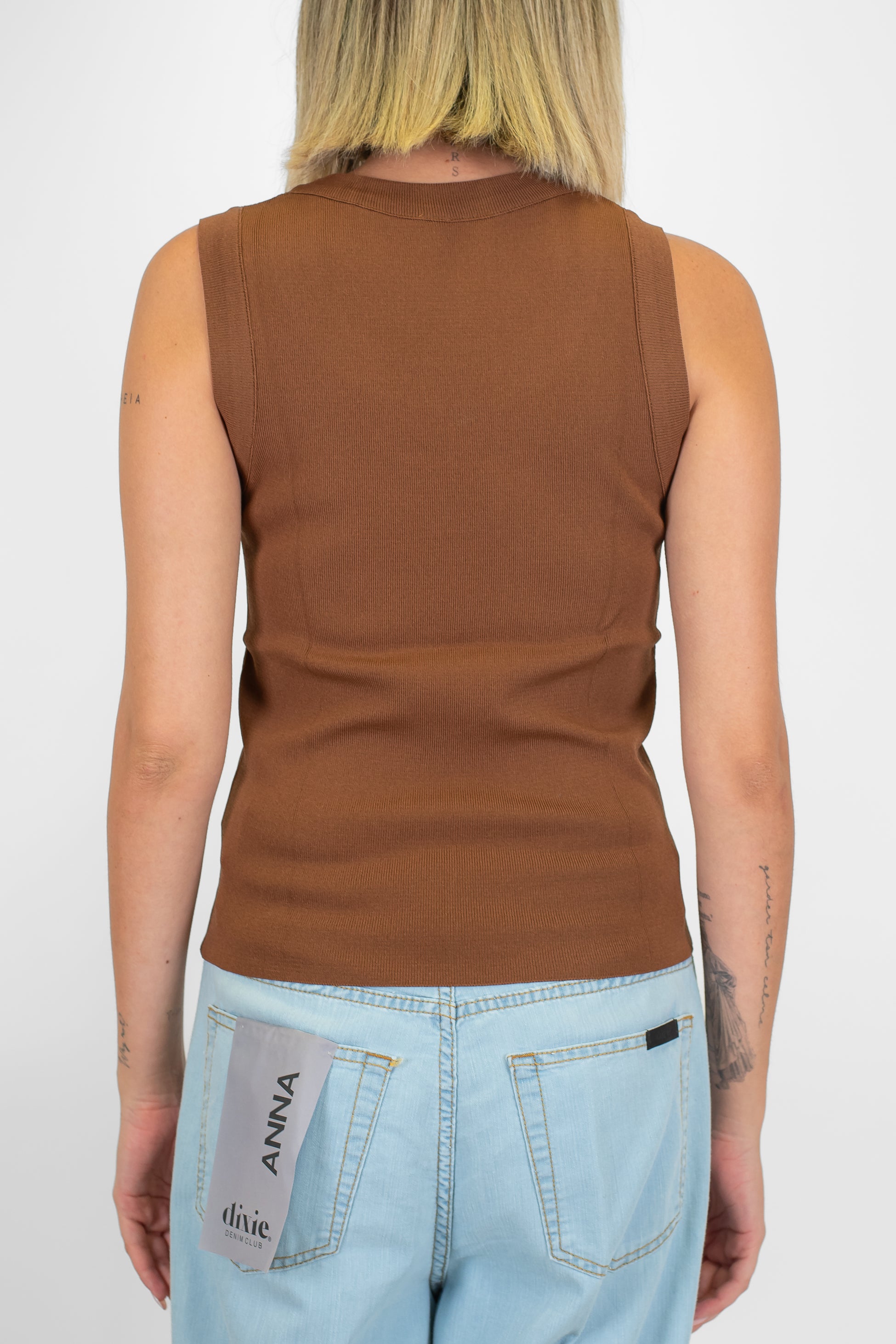 Tensione in - Canotta in maglia