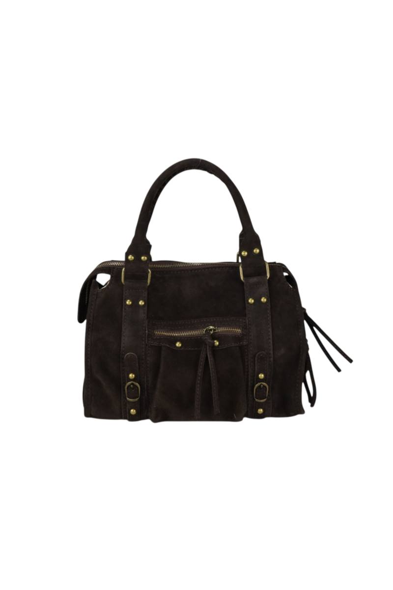 Borsa grande in camoscio