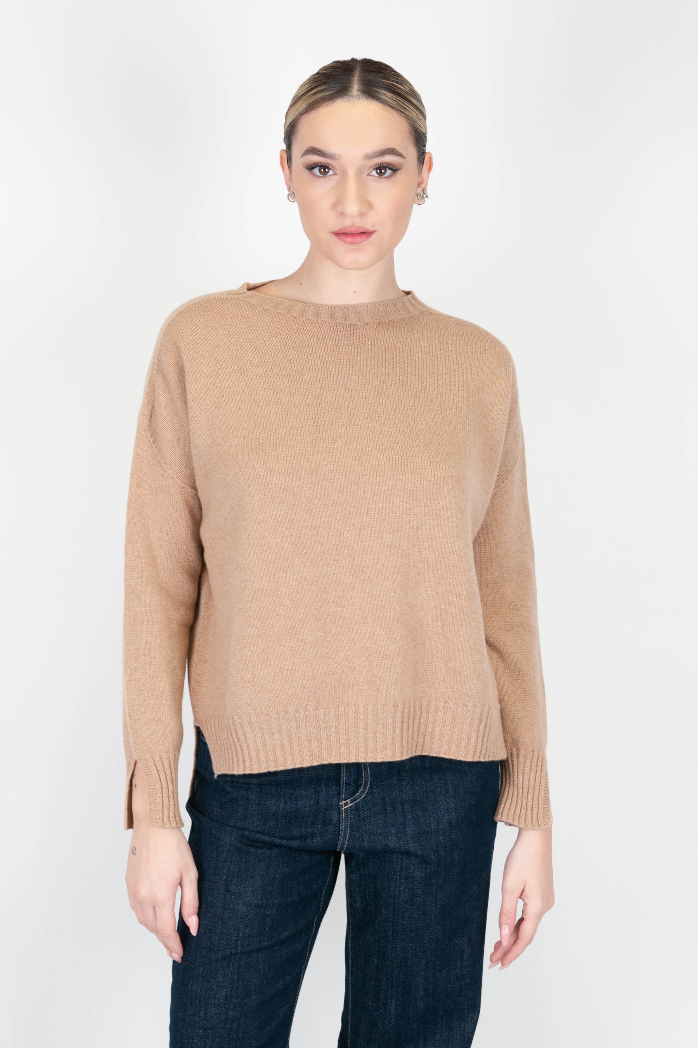 Tension in - 100% cashmere oversized sweater