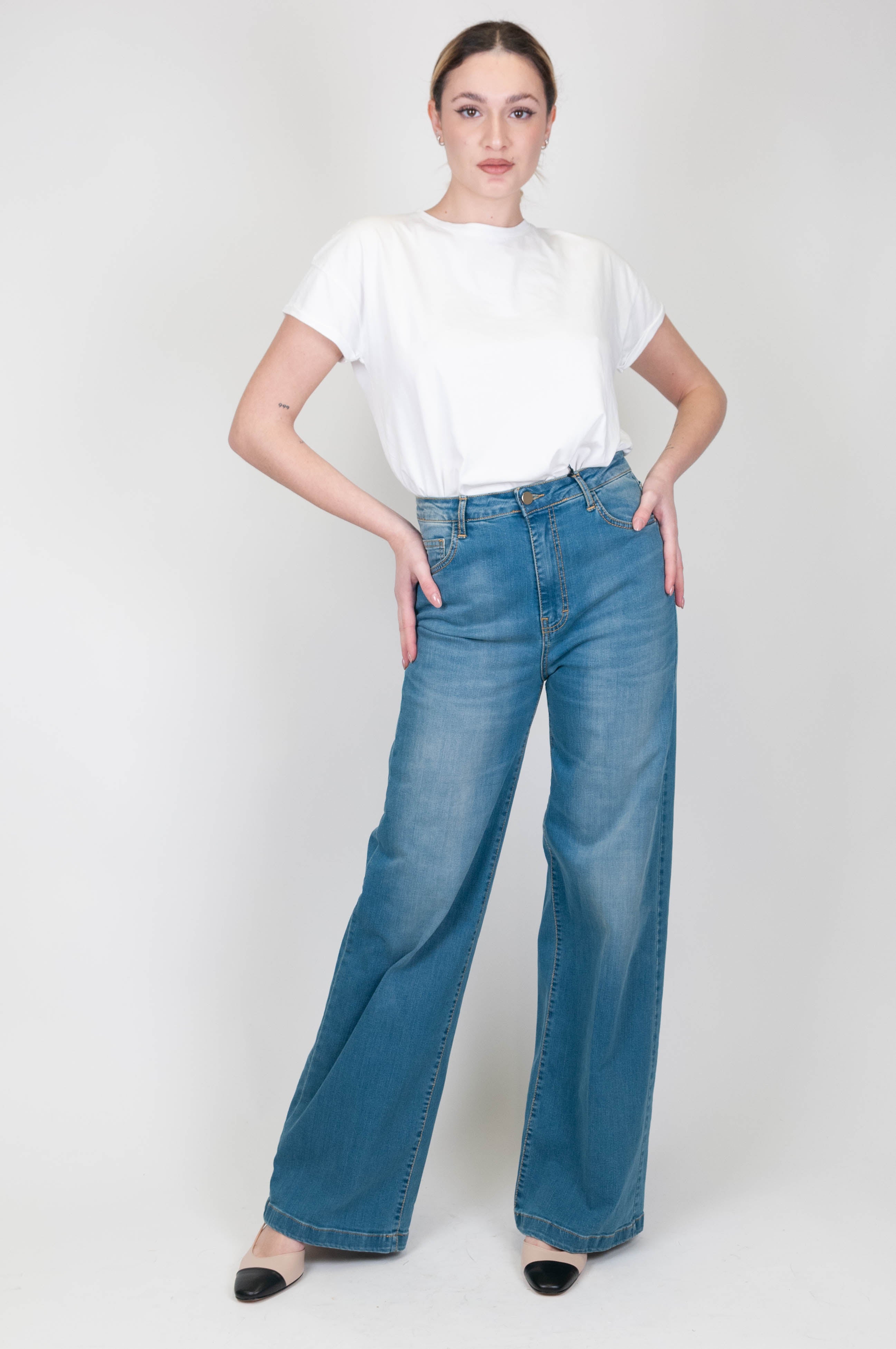 Tensione in - Jeans a palazzo