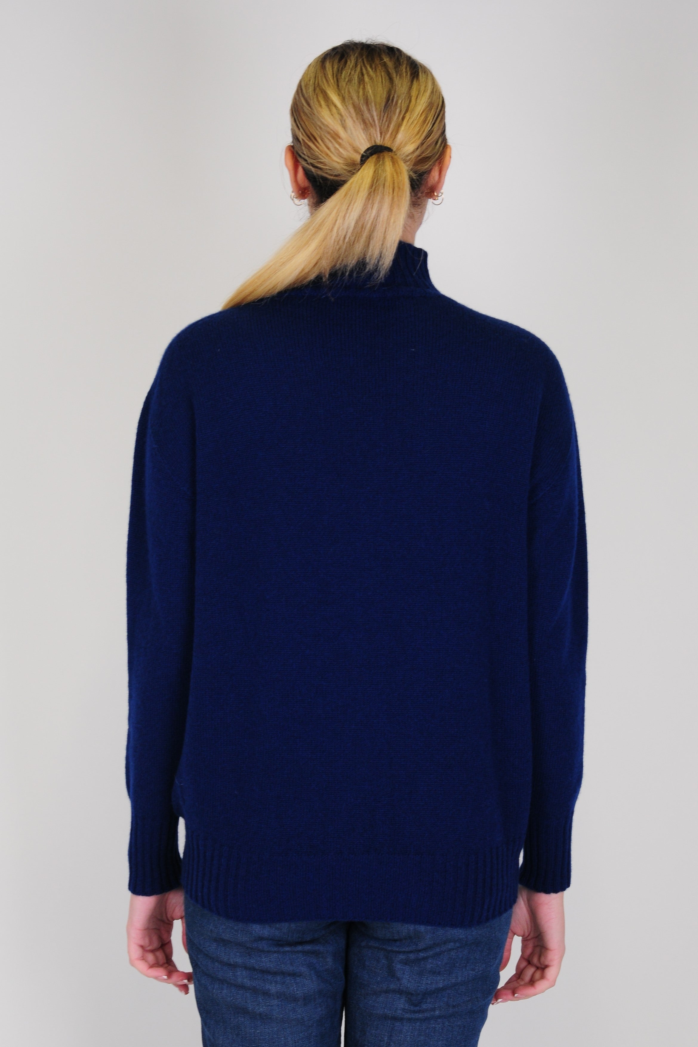 Tension in - 100% pure cashmere turtleneck