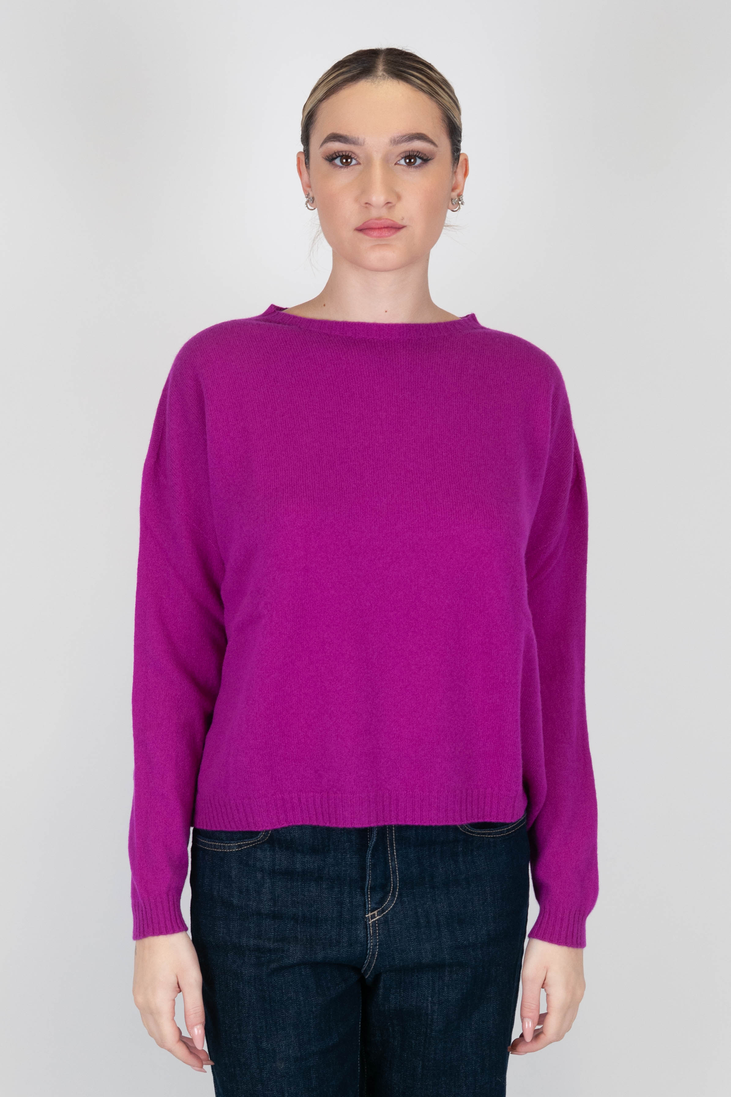 Motel - Maglia girocollo 100% puro cashmere