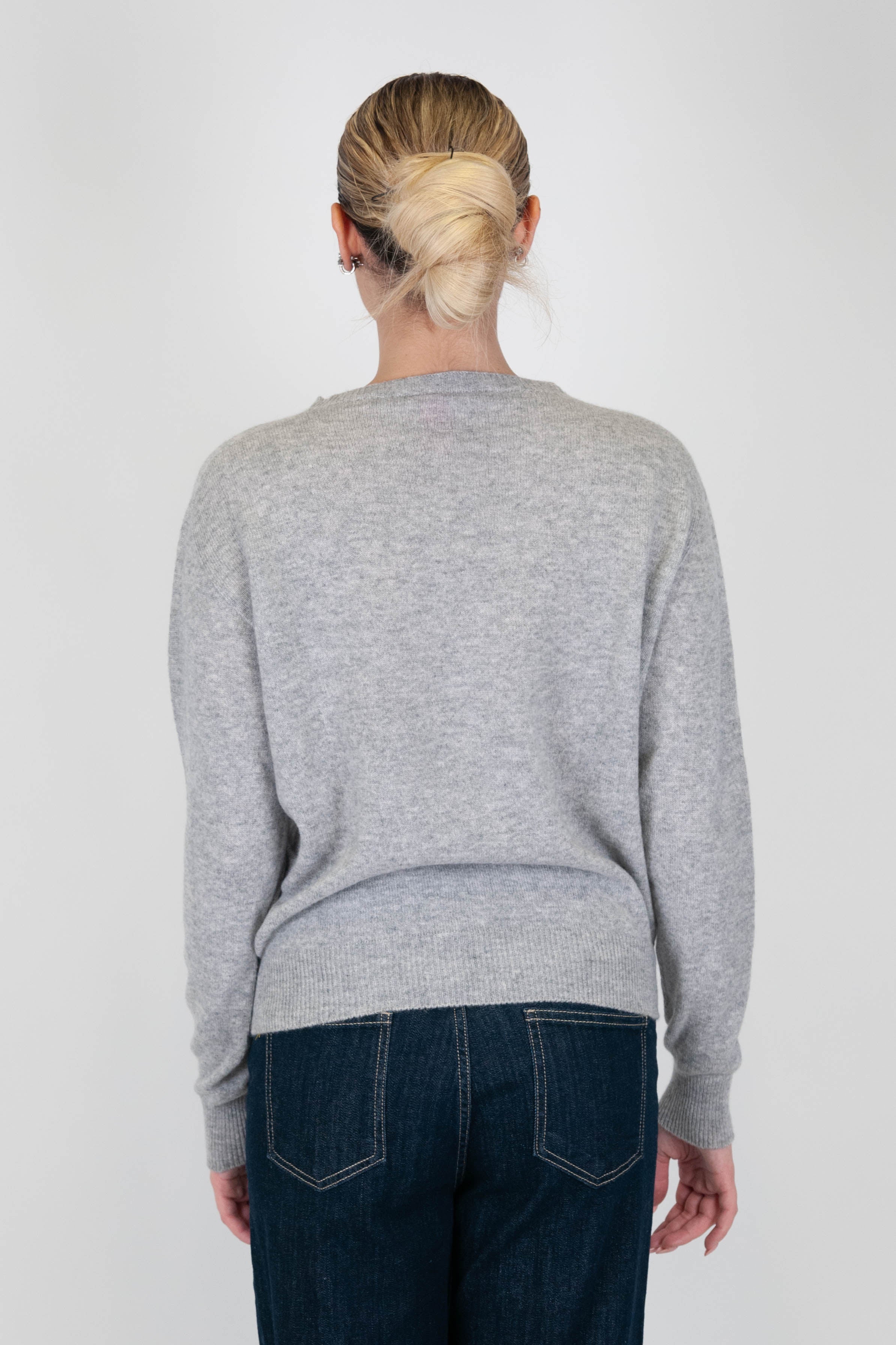 Motel - Maglia girocollo 100% puro cashmere