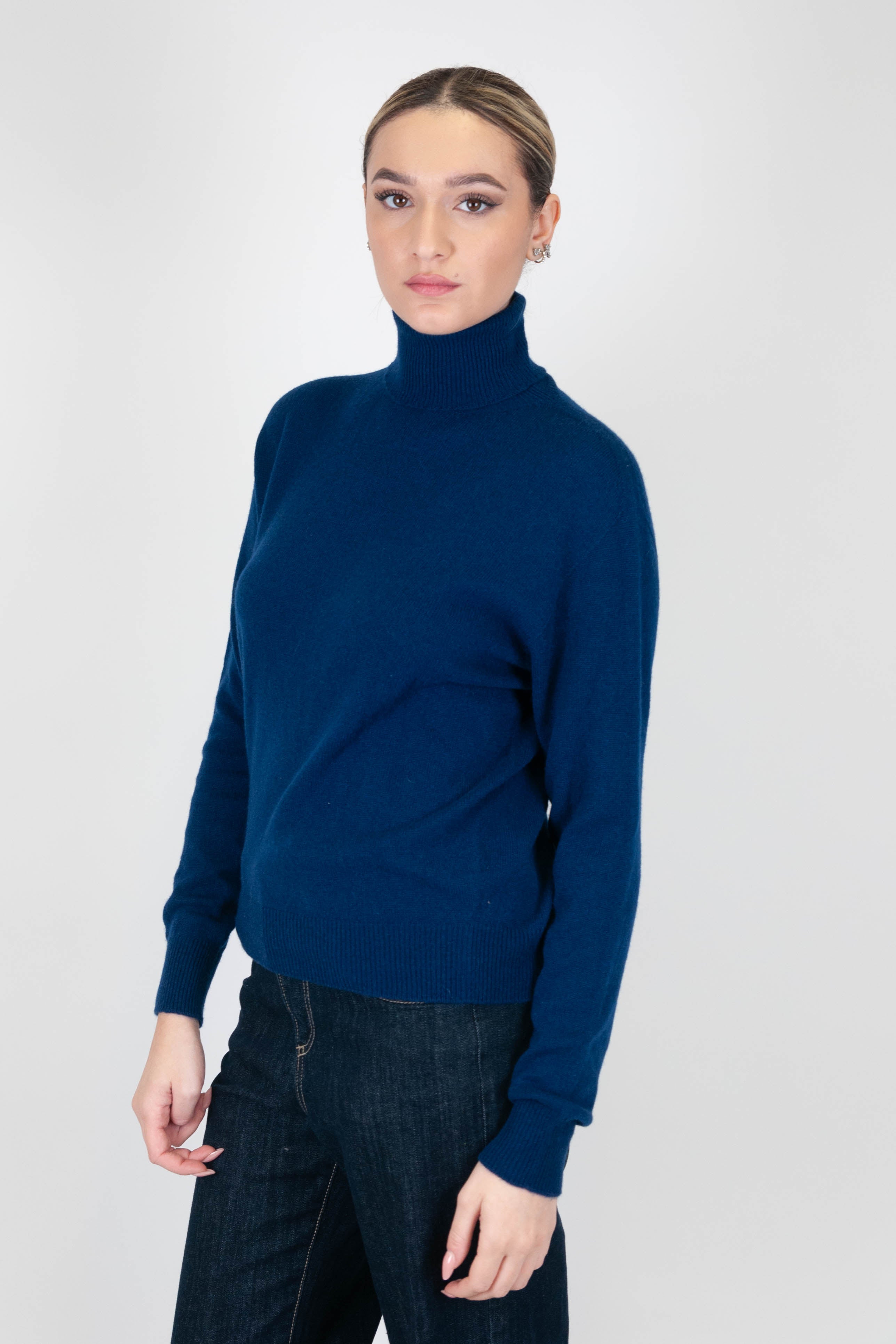 Tensione in - Dolcevita in 100% puro cashmere