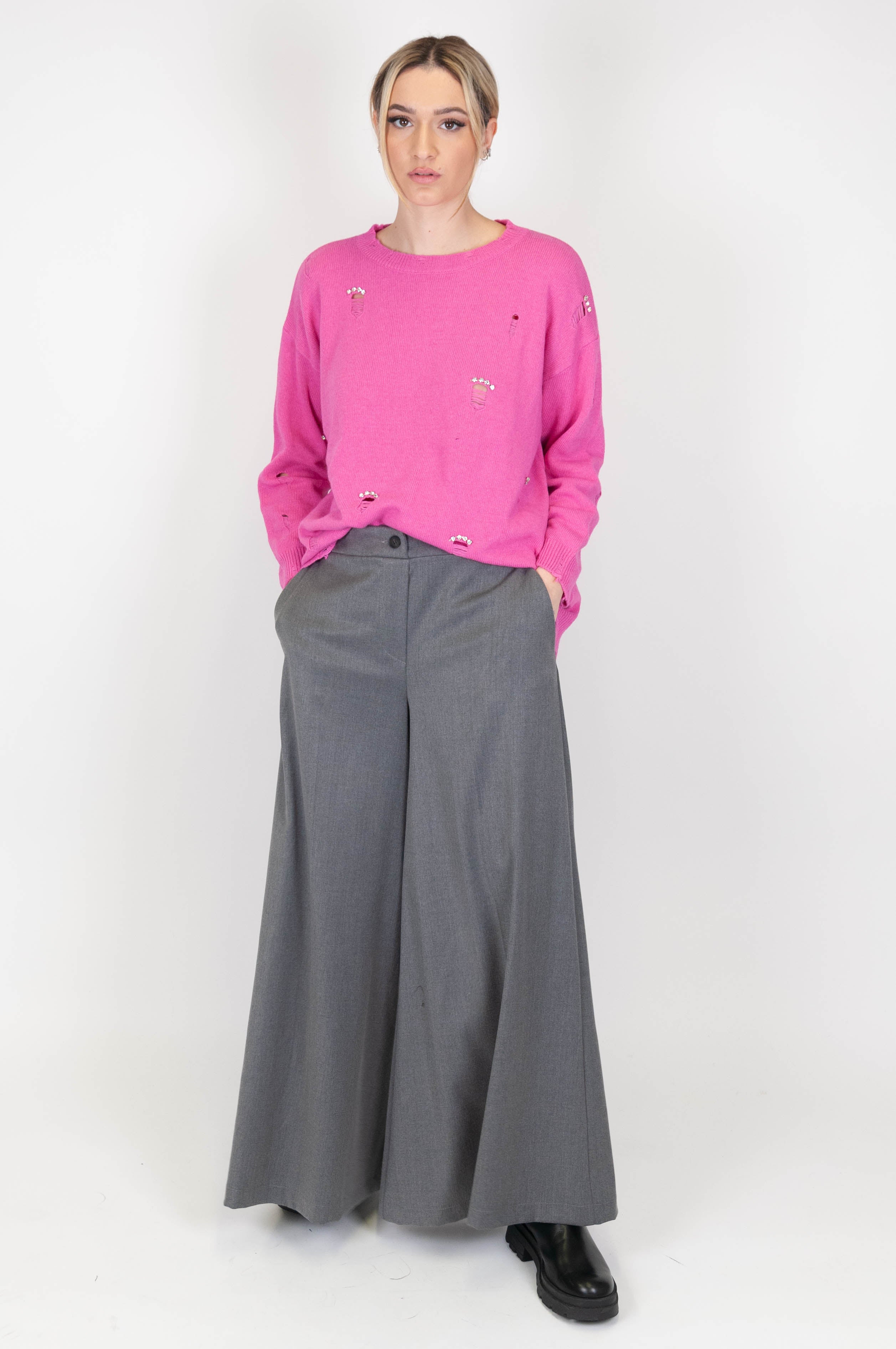 Tension in - Palazzo trousers