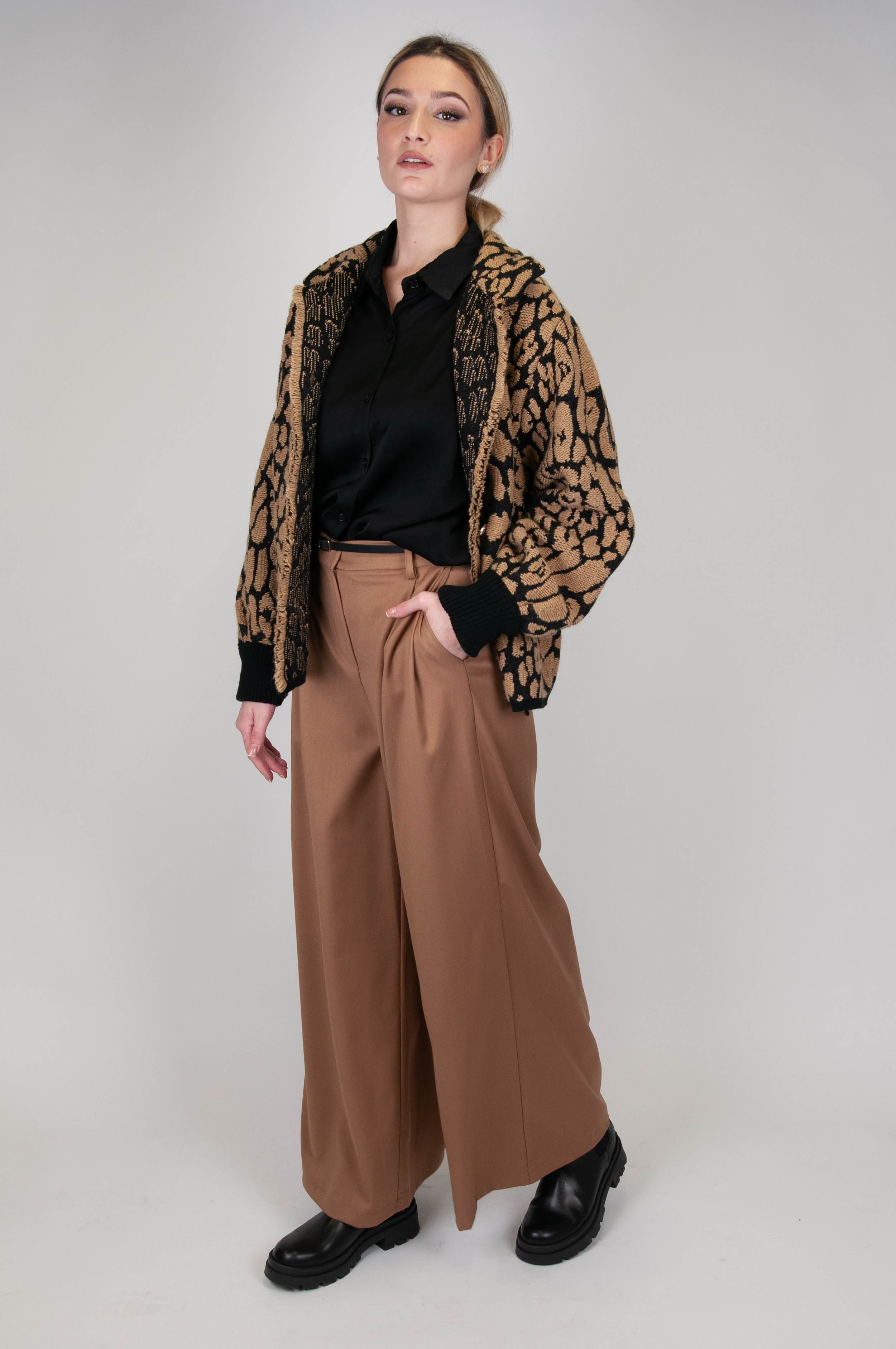 Tension in - Palazzo trousers with pockets