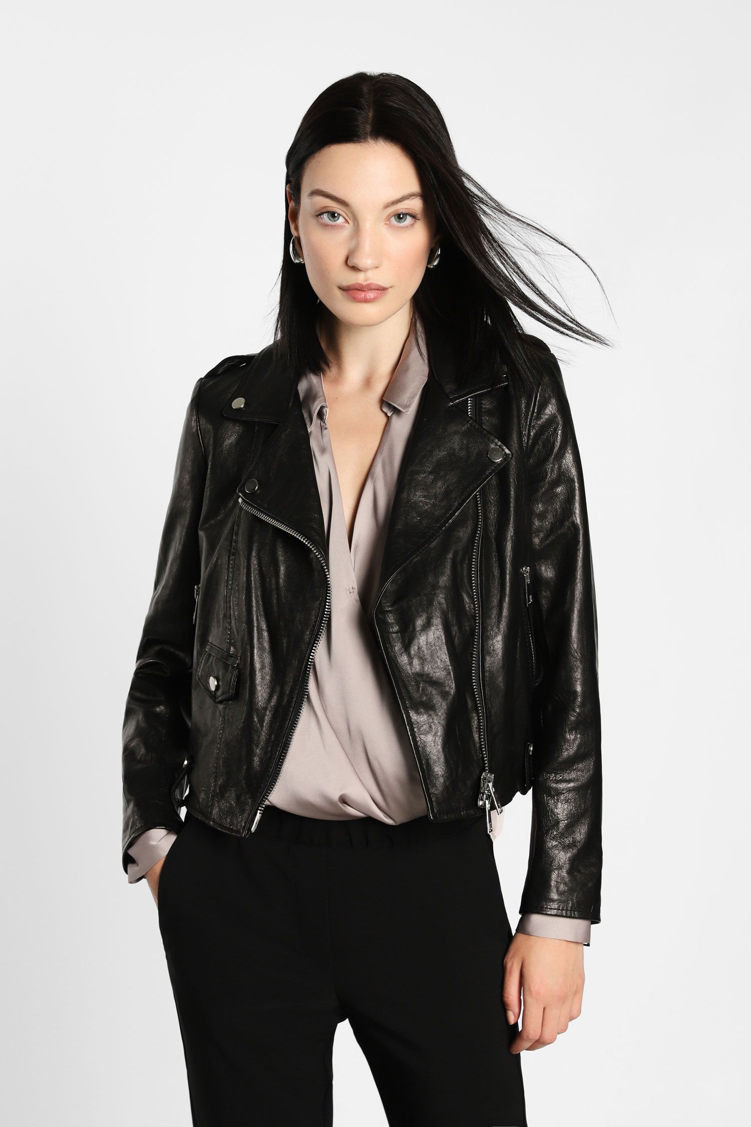 Imperial - 100% real leather biker jacket