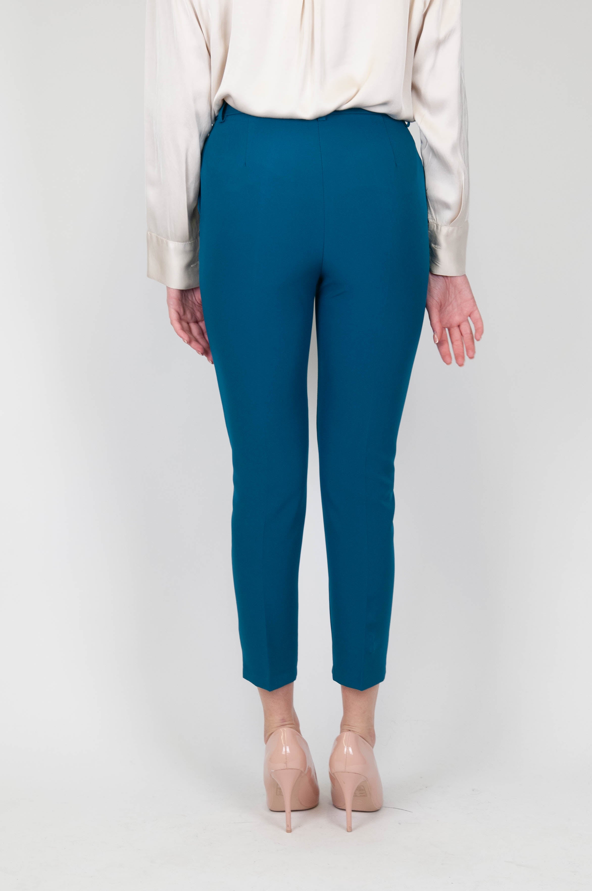 Maryley - Pantalone con piega stirata