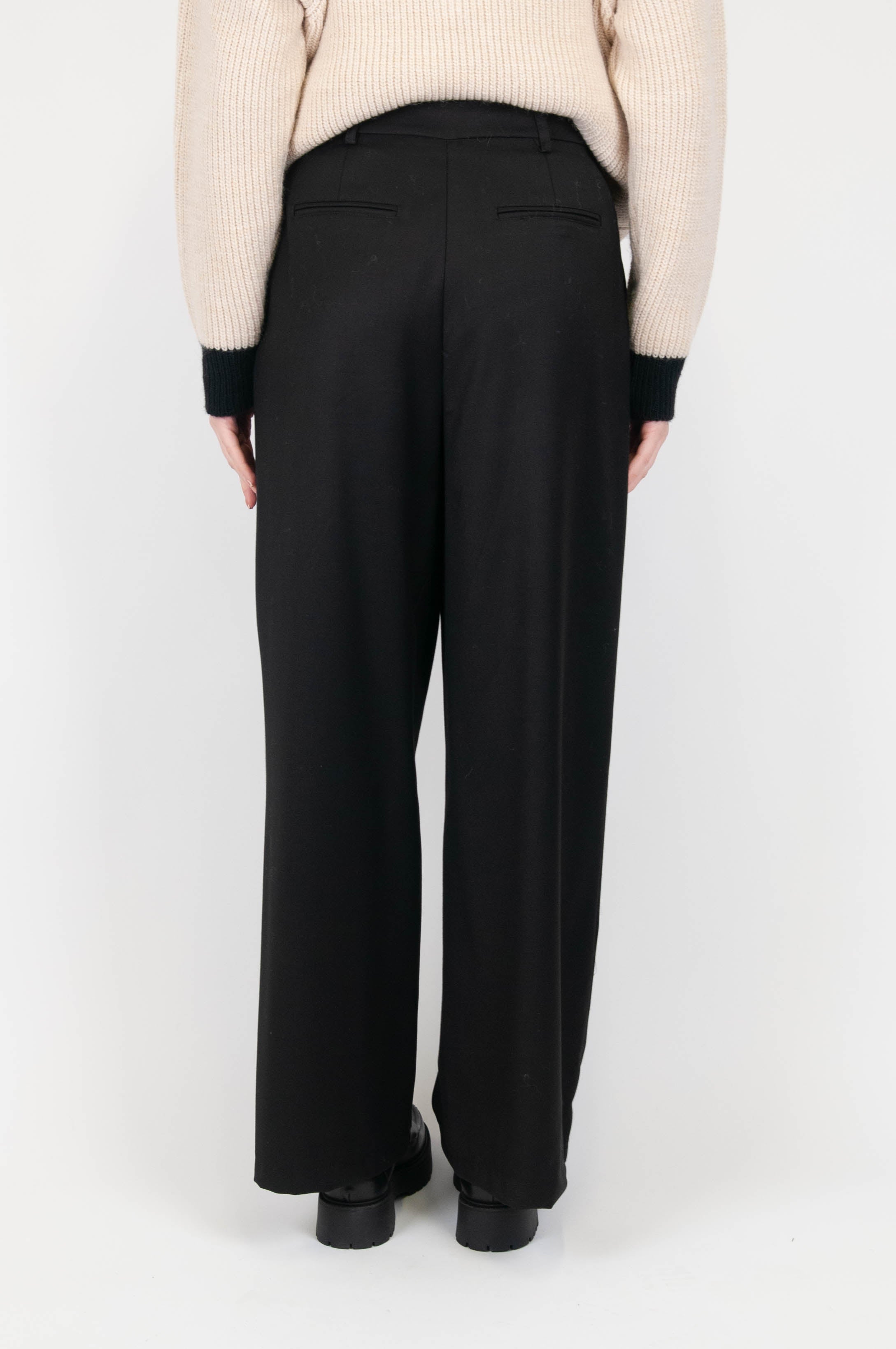 Motel - Palazzo trousers with pleats