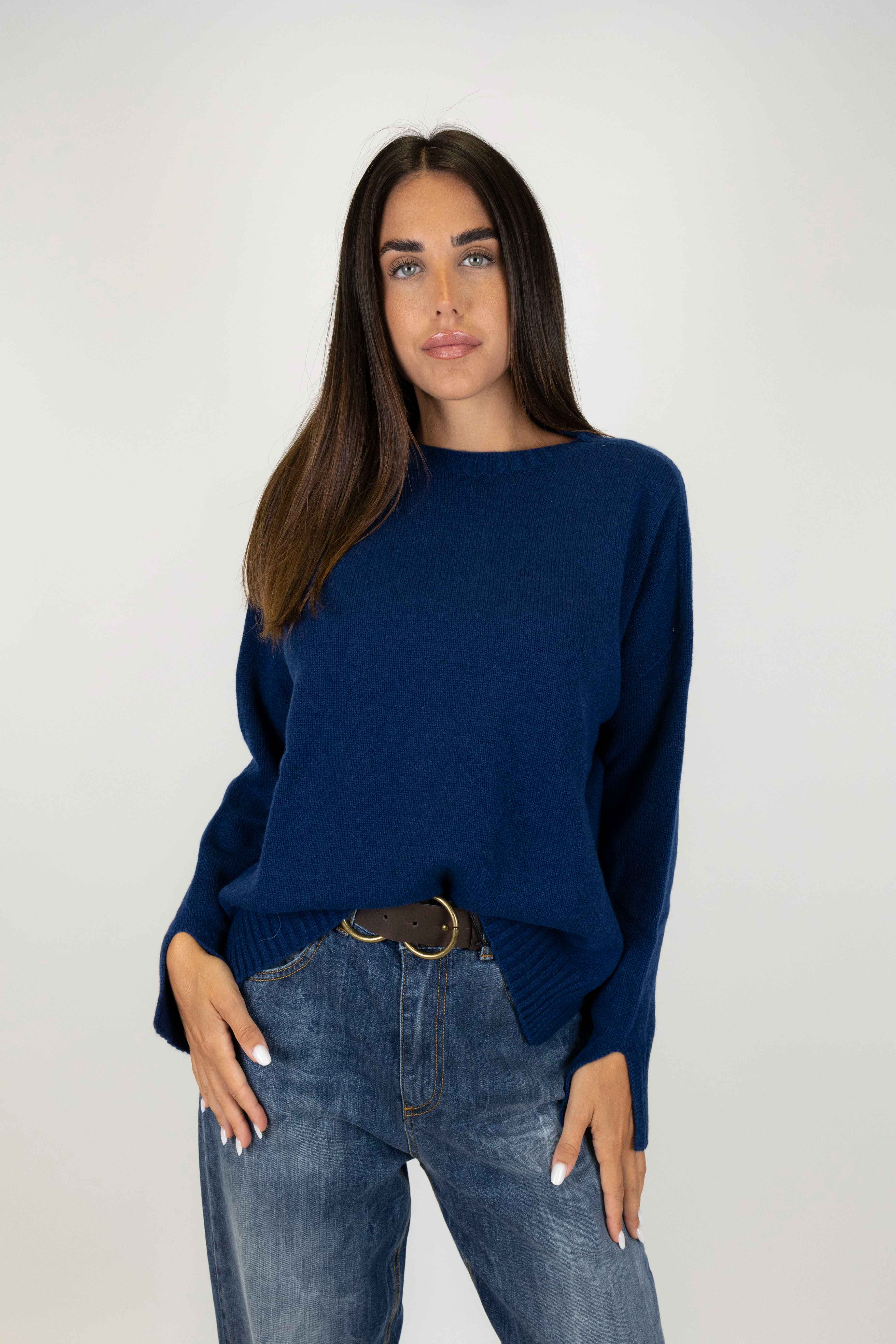 Tension in - 100% cashmere oversized sweater