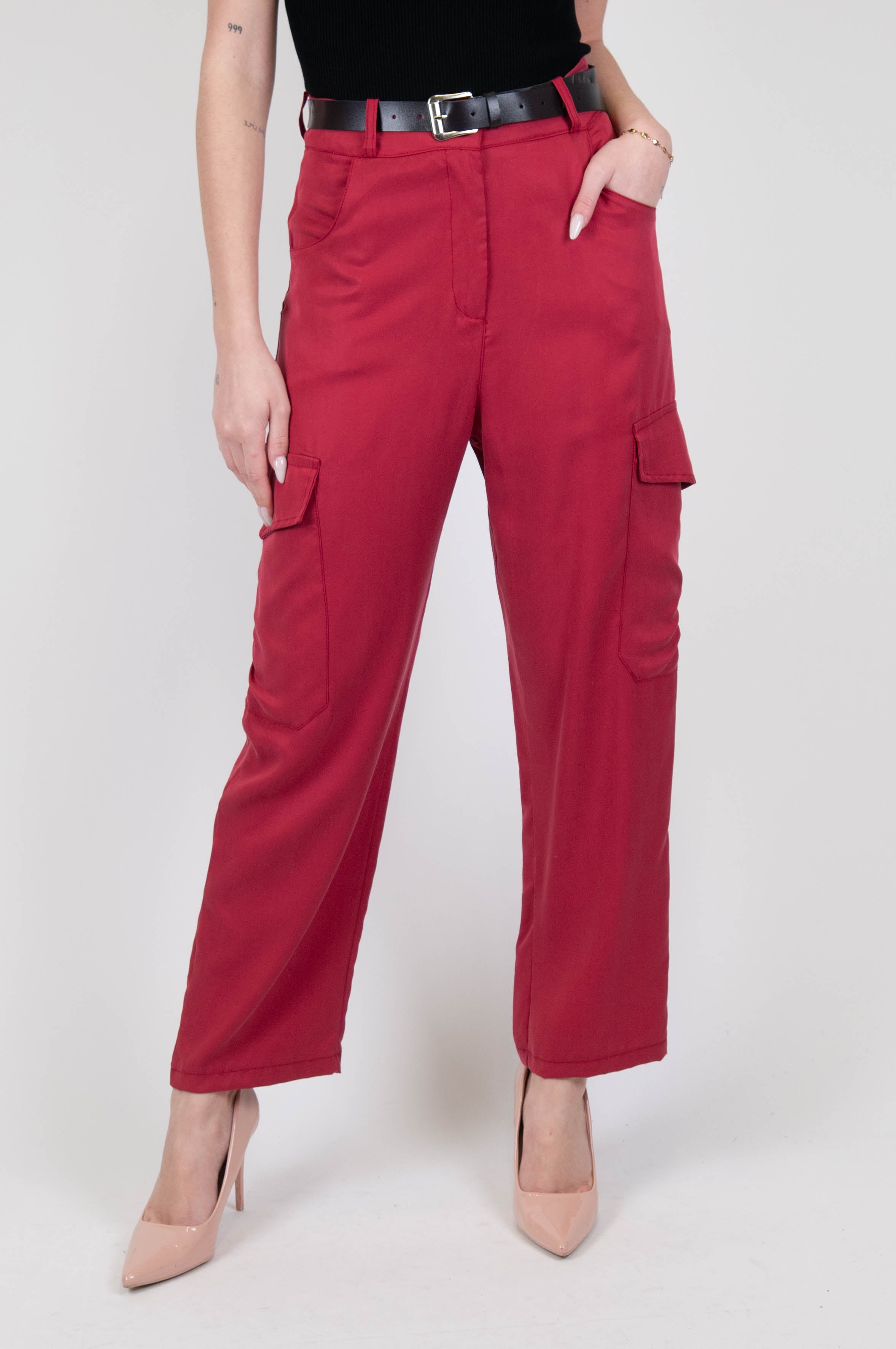 Haveone - Tencel cargo trousers