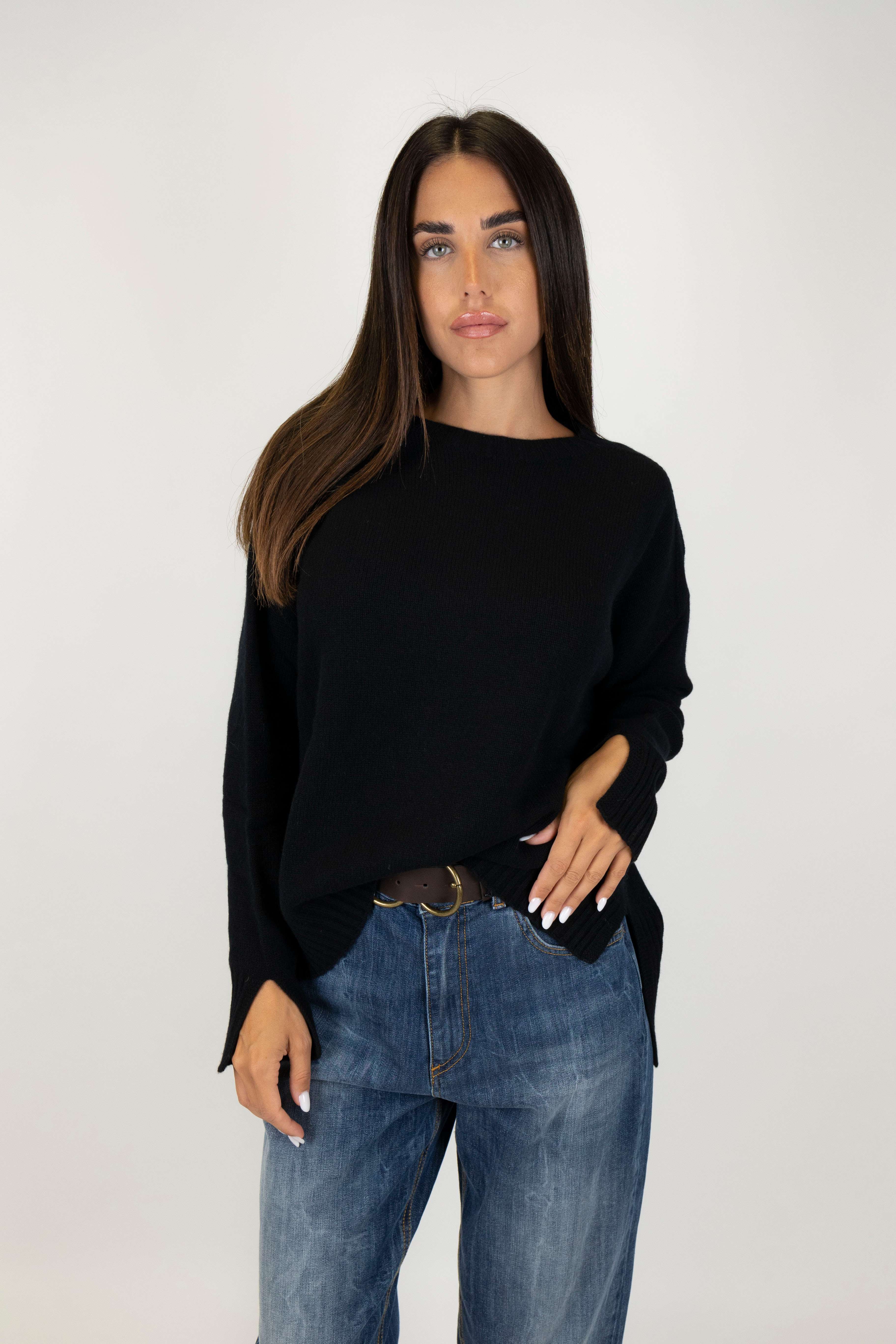 Tension in - 100% cashmere oversized sweater