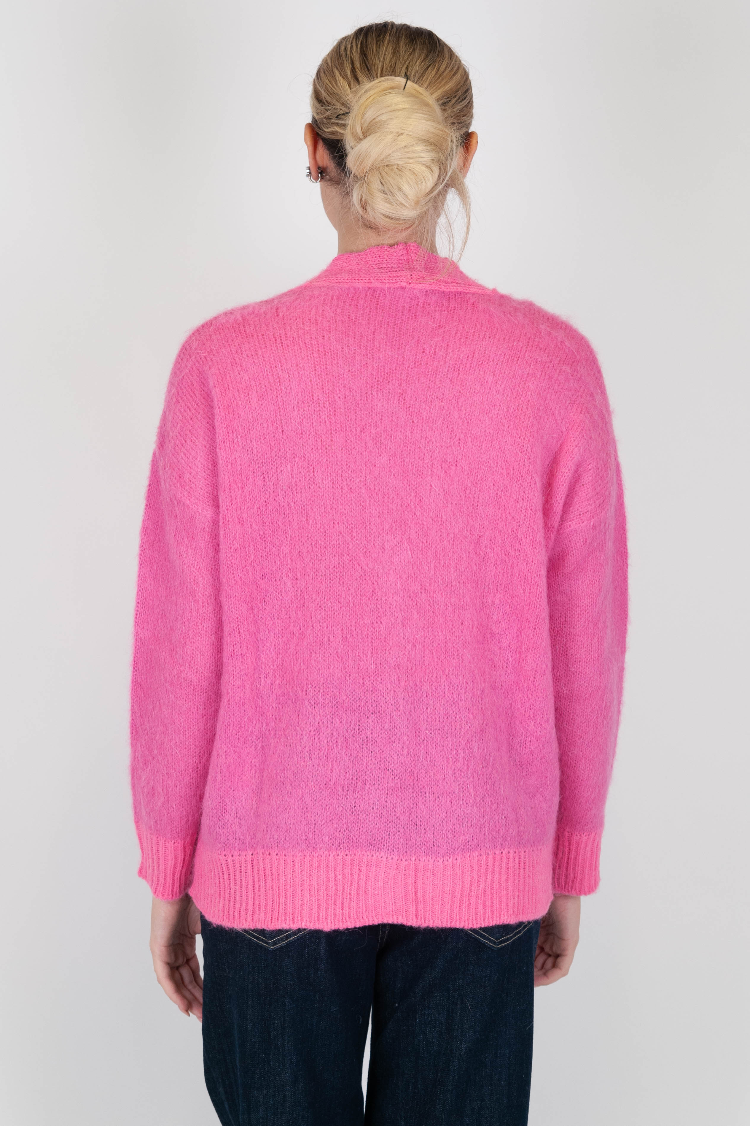 Tension in - Mohair wool blend cardigan